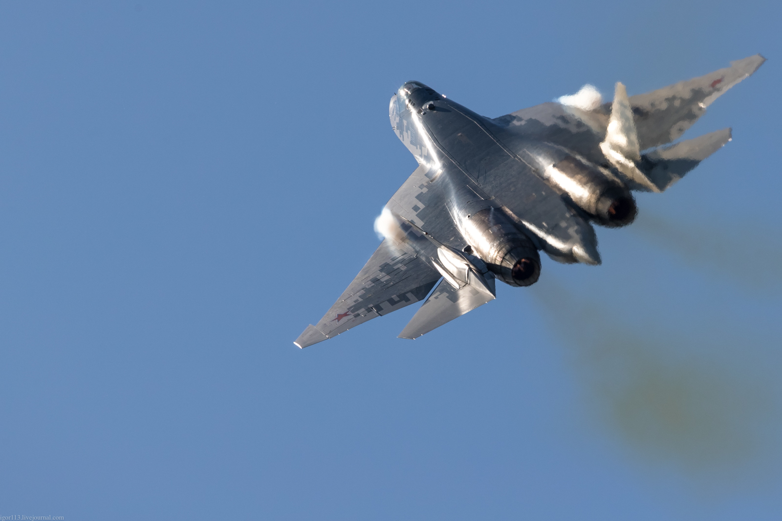 SU-57. Dry - intellectual. - Aviation of the Russian Federation, Su-57, Longpost, Aviation