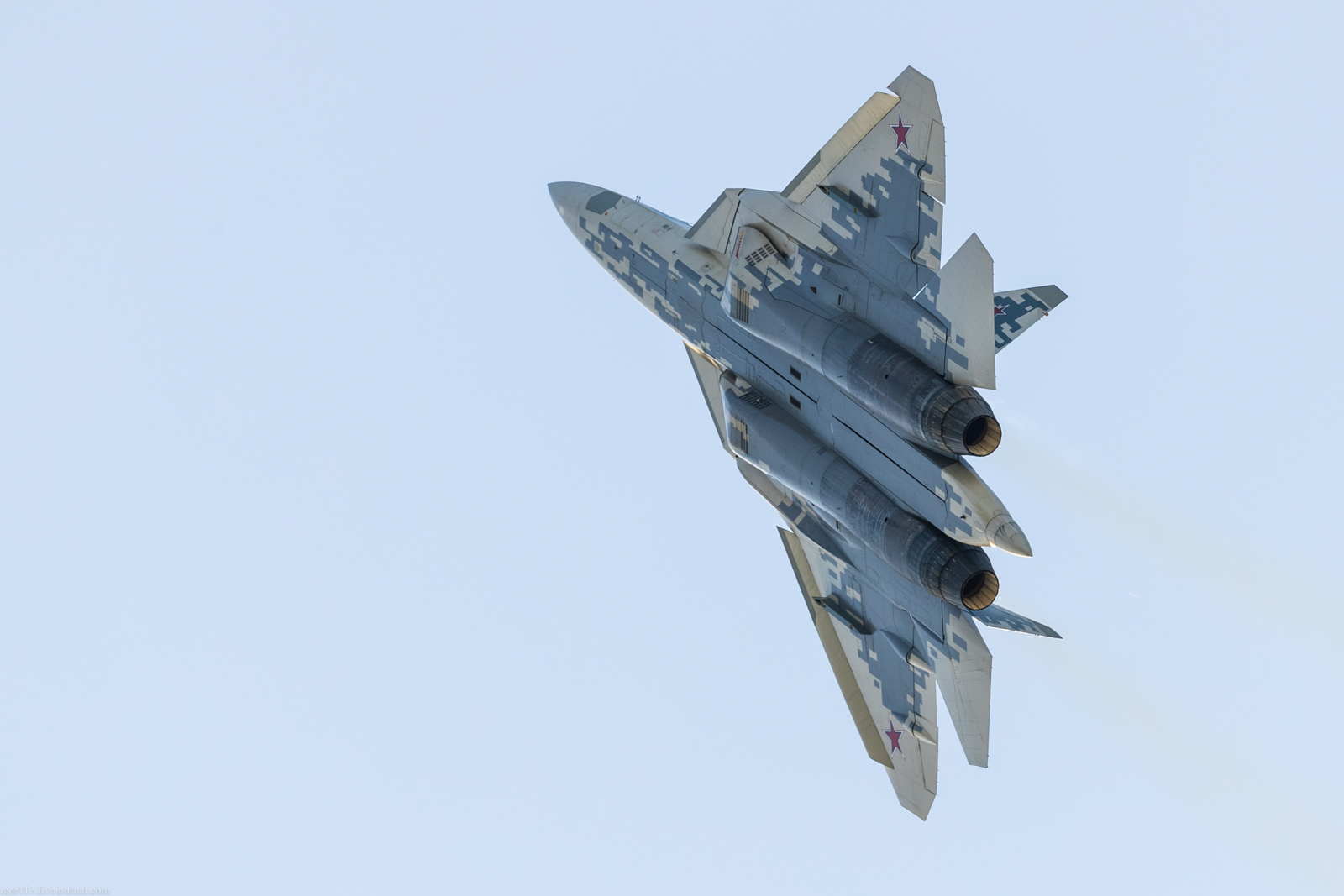 SU-57. Dry - intellectual. - Aviation of the Russian Federation, Su-57, Longpost, Aviation