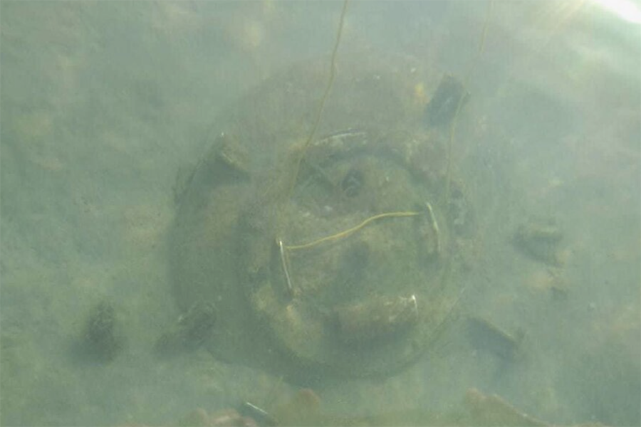 Mysterious manhole at the bottom of the sea near Novorossiysk - Novorossiysk, Diver, Find, Curiosity, I cried, Video, Longpost