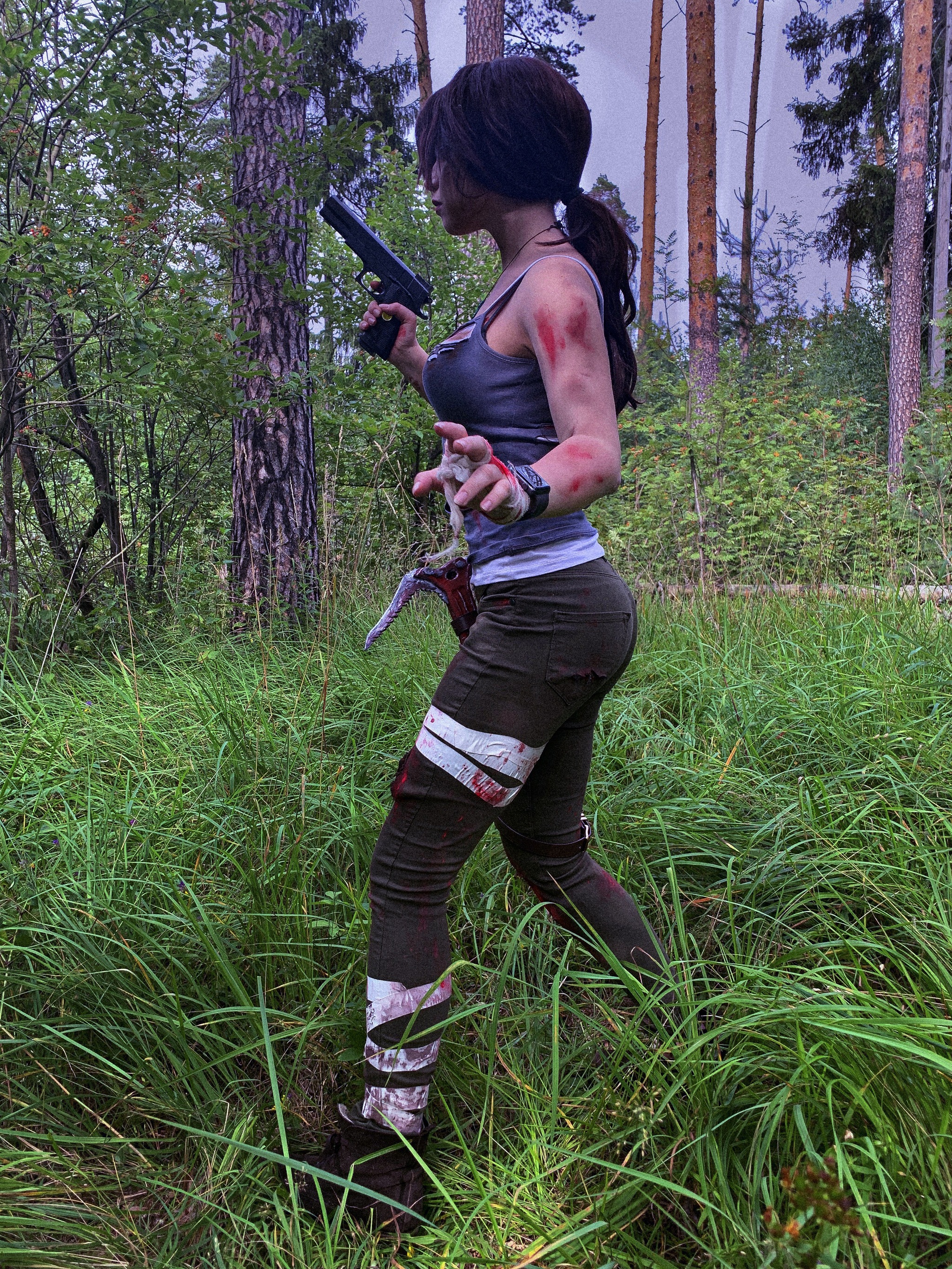 Lara Croft cosplay - My, Cosplay, Lara Croft, Tomb Raider: Lara Croft, Cosplayers, The photo, Games, Gamers, Art, Longpost