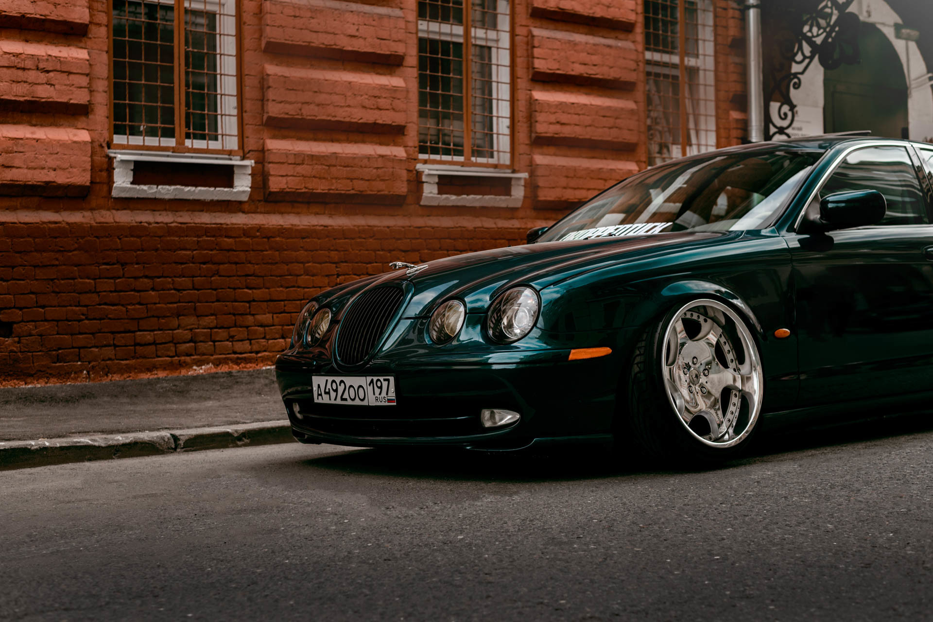 Королевский стенс: Jaguar S-Type - Моё, Bodybeat, Ягуар, Stance, Длиннопост