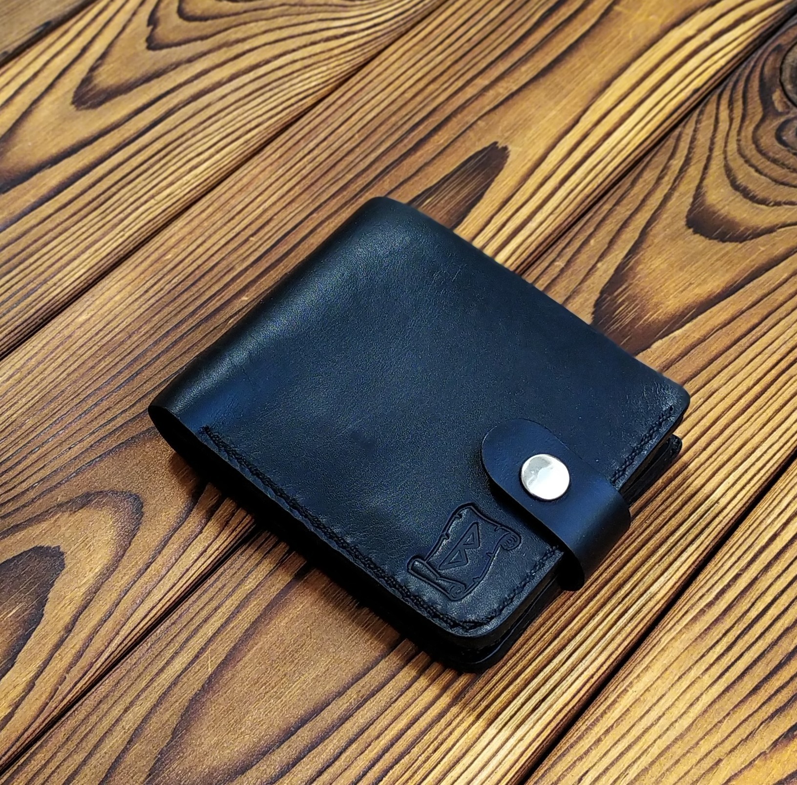 Man's wallet - My, Leather wallet, Wallet, Longpost