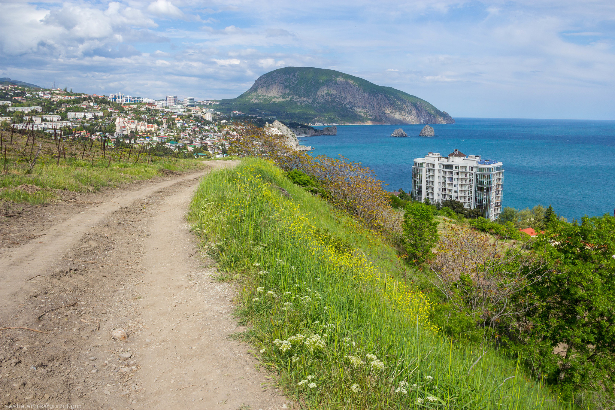 Gurzuf Crimea - My, Gurzuf, Yalta, Crimea, Sea, Nature, beauty, Russia, Longpost