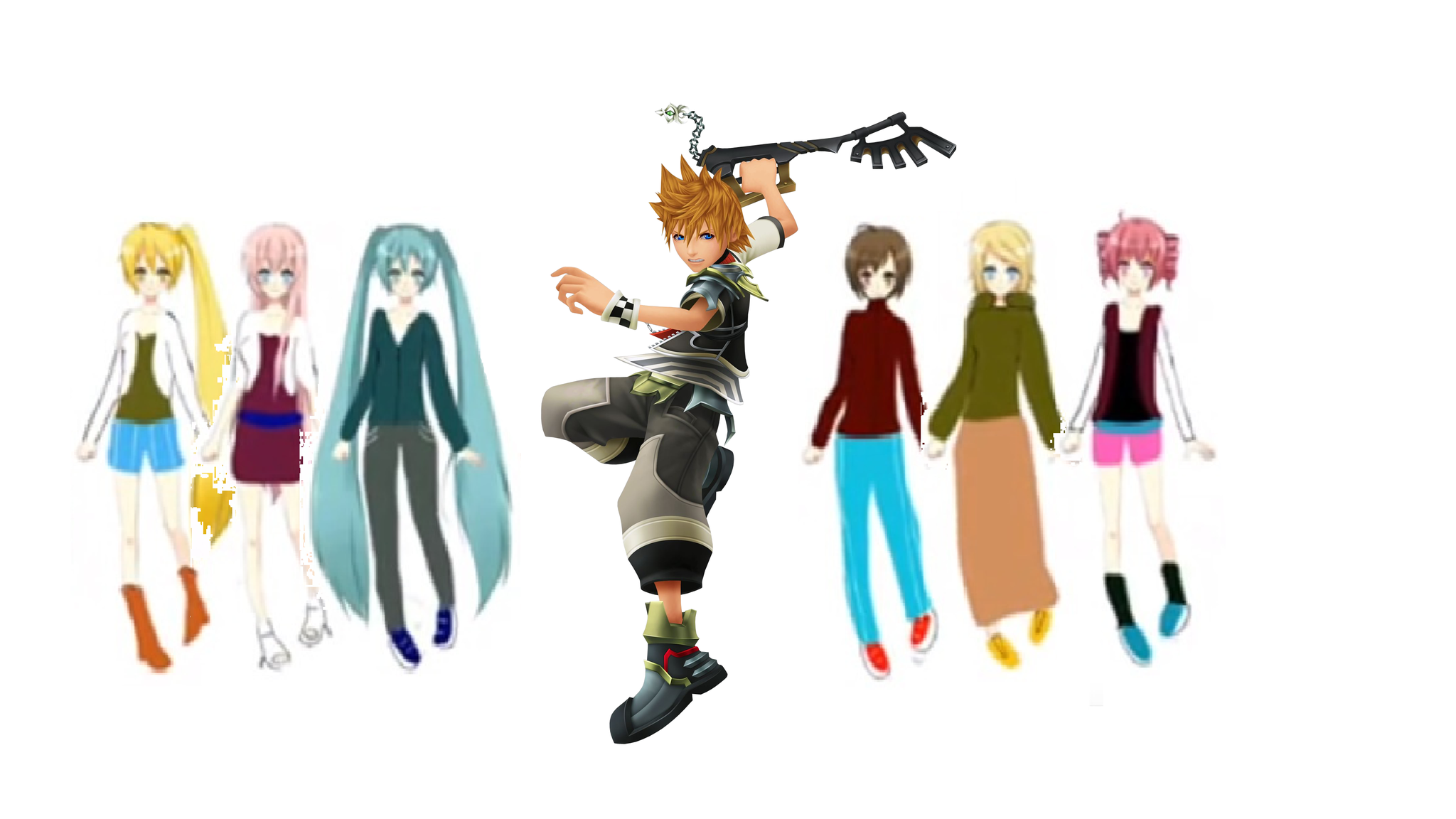 Ventus dancing over Vocaloid: Black Magic - Vocaloid, Black magic, Kingdom Hearts, Anime, Dancing, 