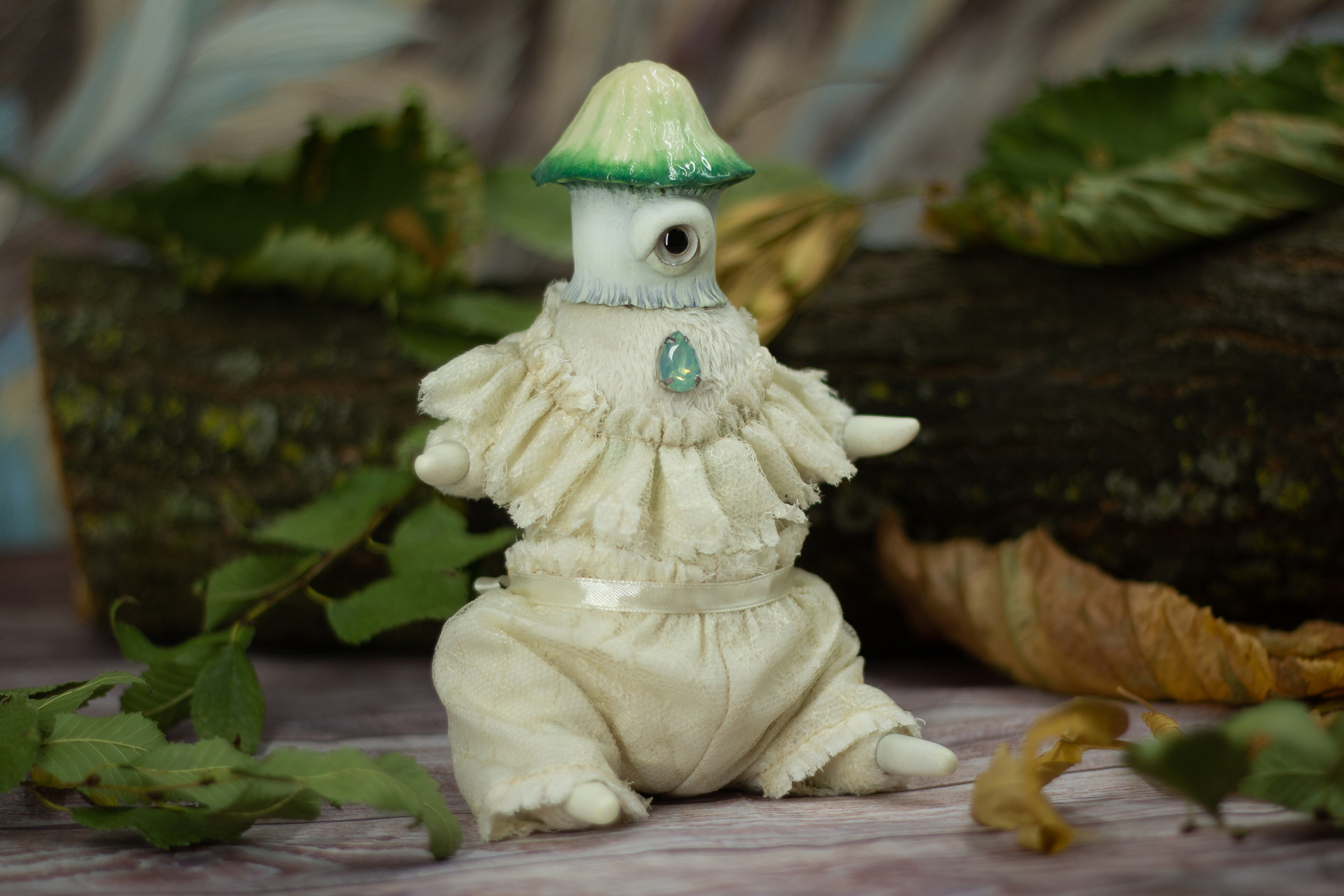 magic mushrooms - My, Polymer clay, Toys, Handmade dolls, Magic mushrooms, Mushrooms, Needlework without process, Longpost