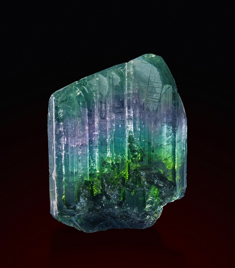 Forest in stone - Tourmaline, A rock, beauty