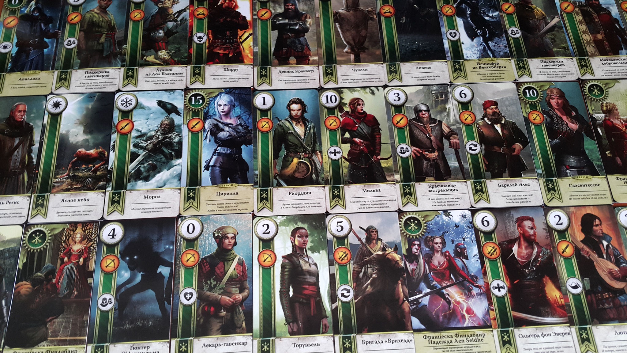 Gwent with your own hands. - My, Witcher, Gwent, Board games, With your own hands, Longpost