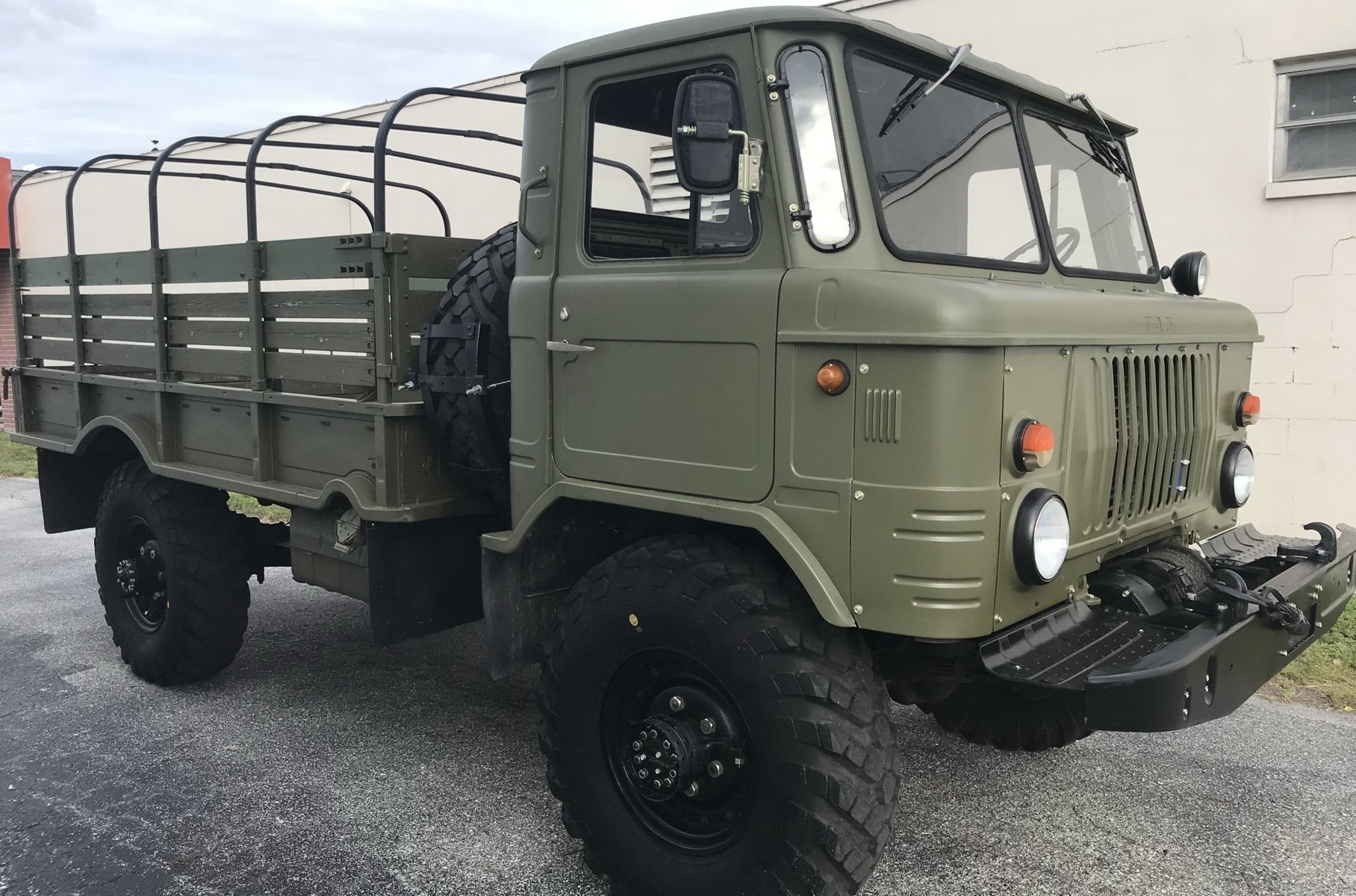 GAZ-66 from military conservation sold at auction in the USA - Gas, Auto, Truck, Longpost