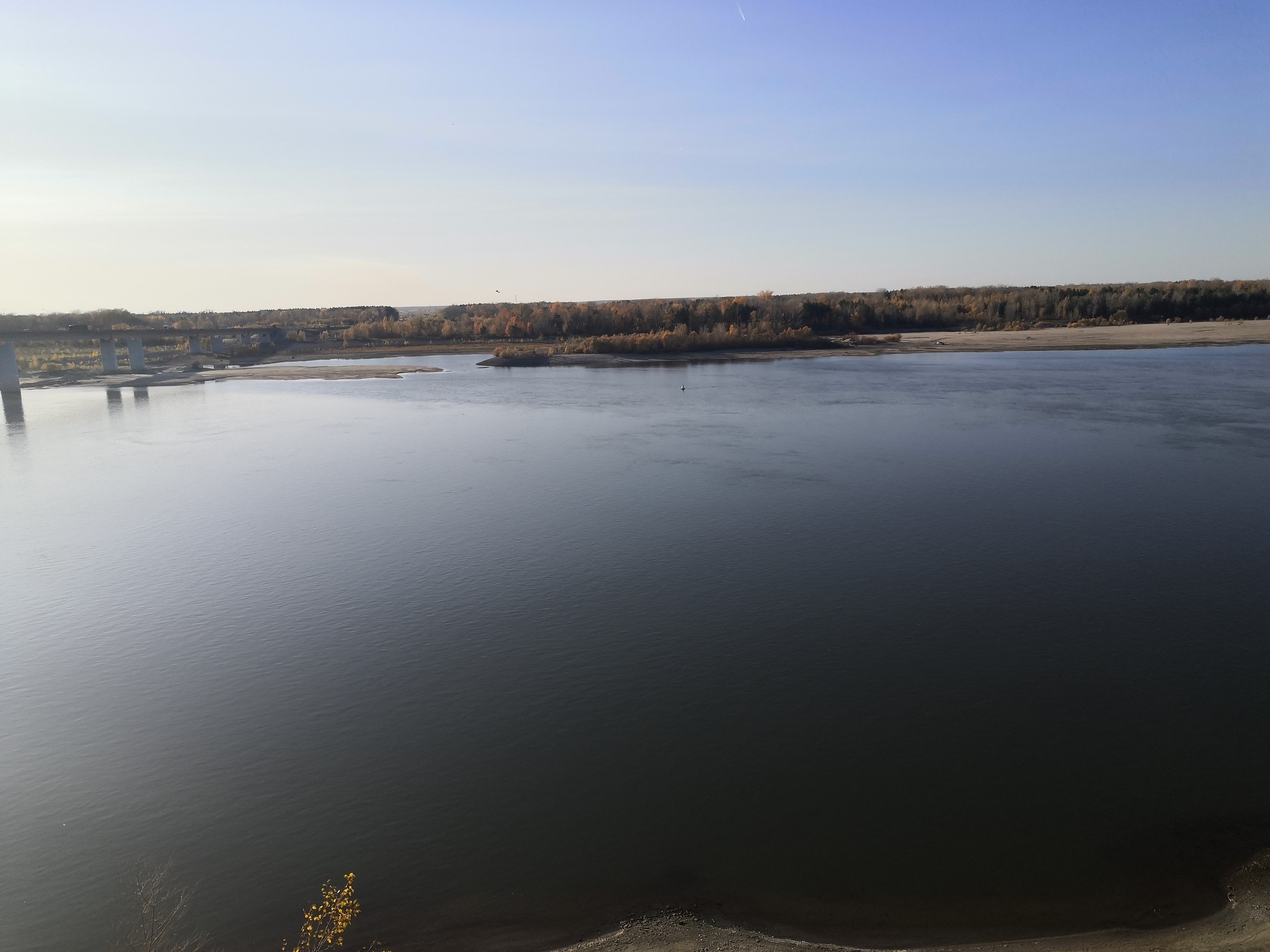 The last warm days - My, The photo, Camping, Sunset, Longpost, Ob, Novosibirsk