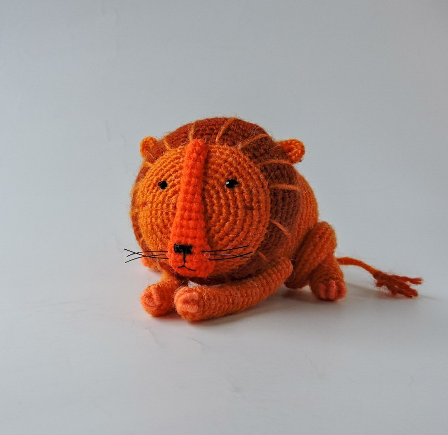 Yakin Lev - My, Amigurumi, a lion, Longpost, Crochet, Poems, Toys