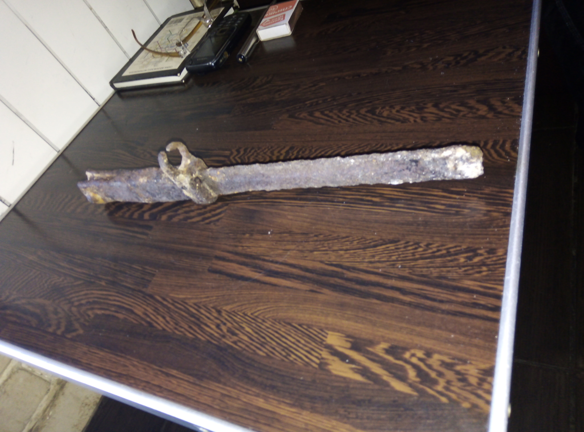 Interesting find - My, Bayonet-Knife, What's this?, Old man, Weapon, Longpost