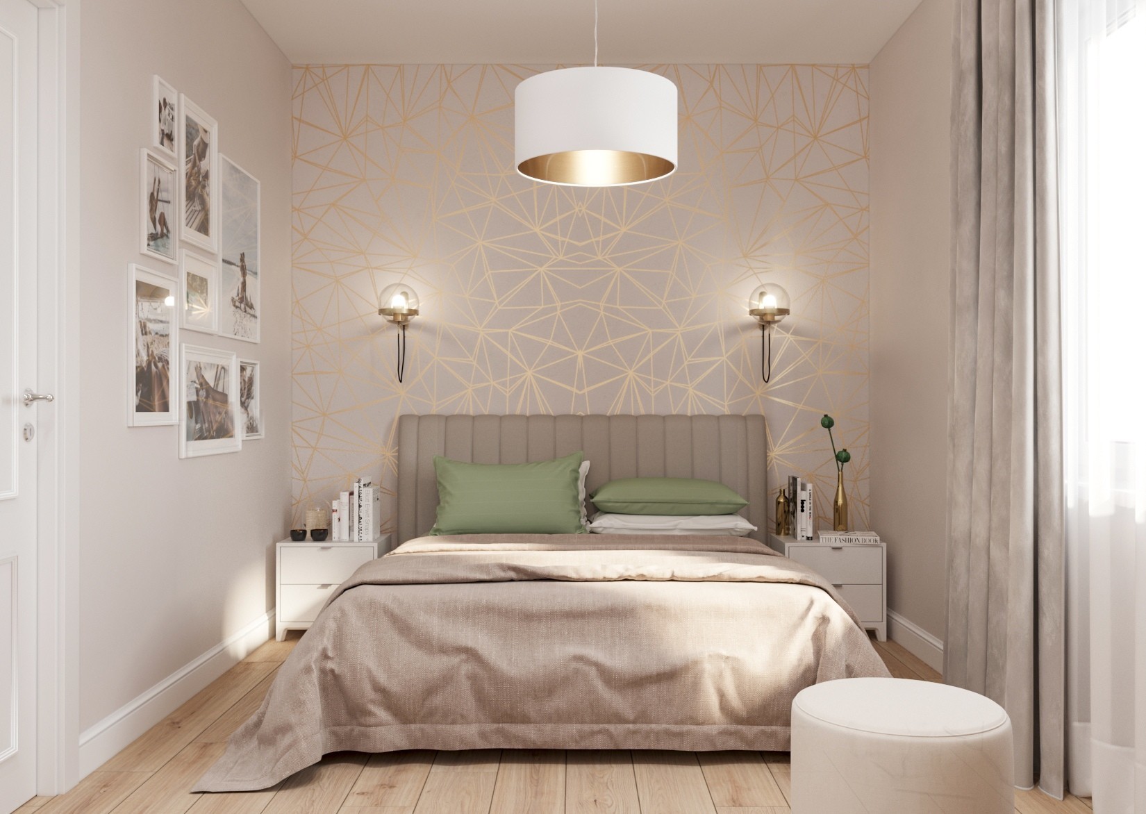 Completed projects: Cute Eurotreshka - My, Interior decoration, Interior Design, Repair, Longpost