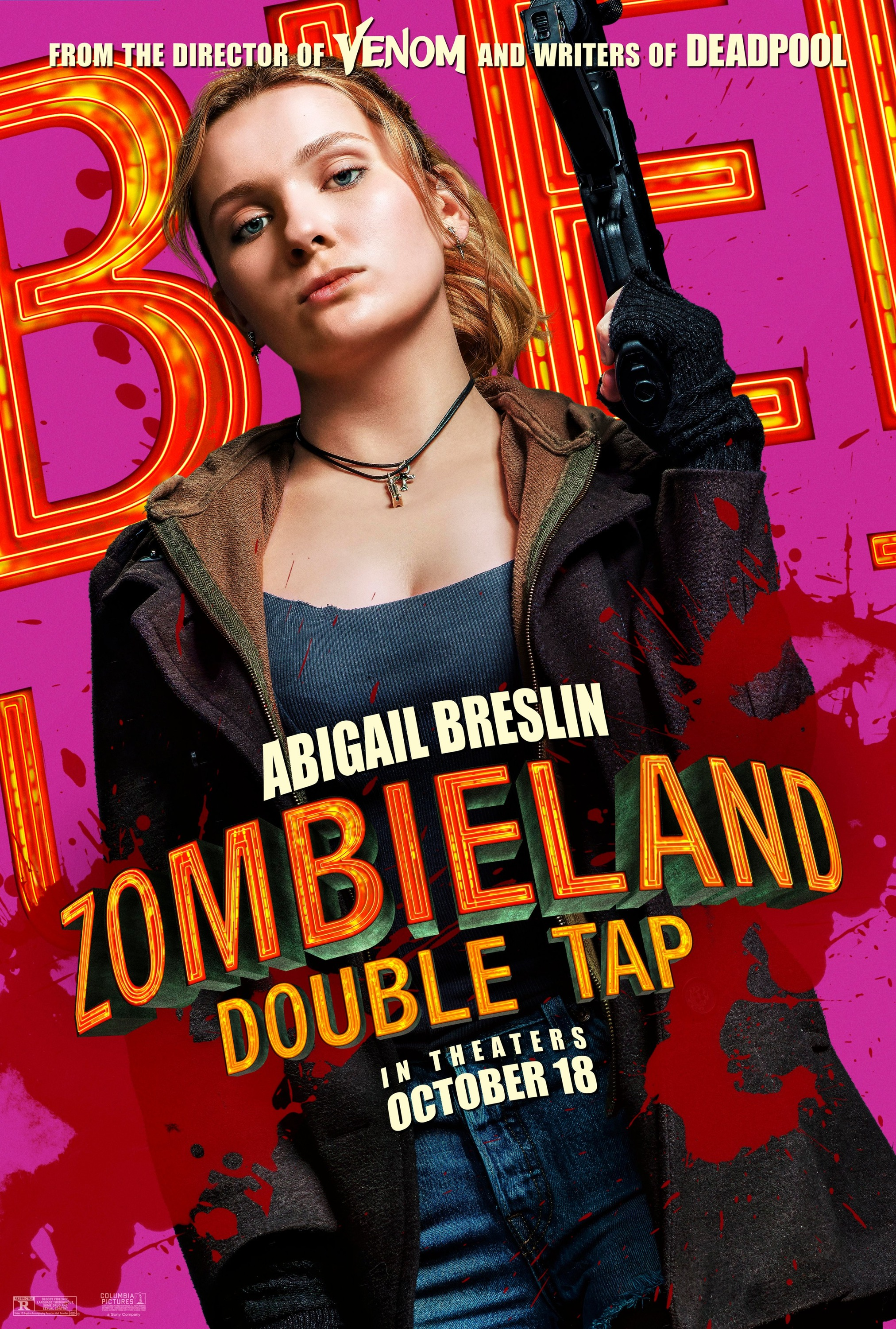 Posters of the characters of the movie Zombieland: Control Shot - Movies, Welcome to Zombieland, Poster, Longpost