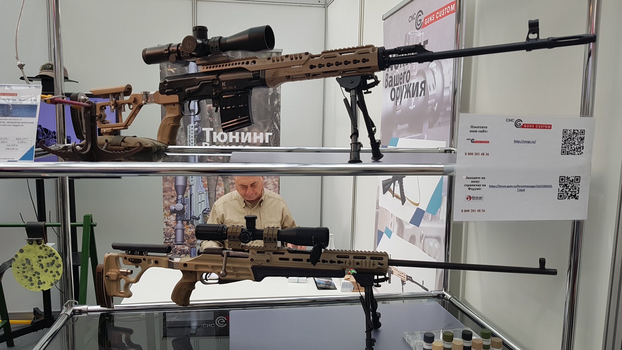 New and just pictures from Arms & Hunting 2019 - My, Weapon, Exhibition, Moscow, Arms, Hunting, Longpost