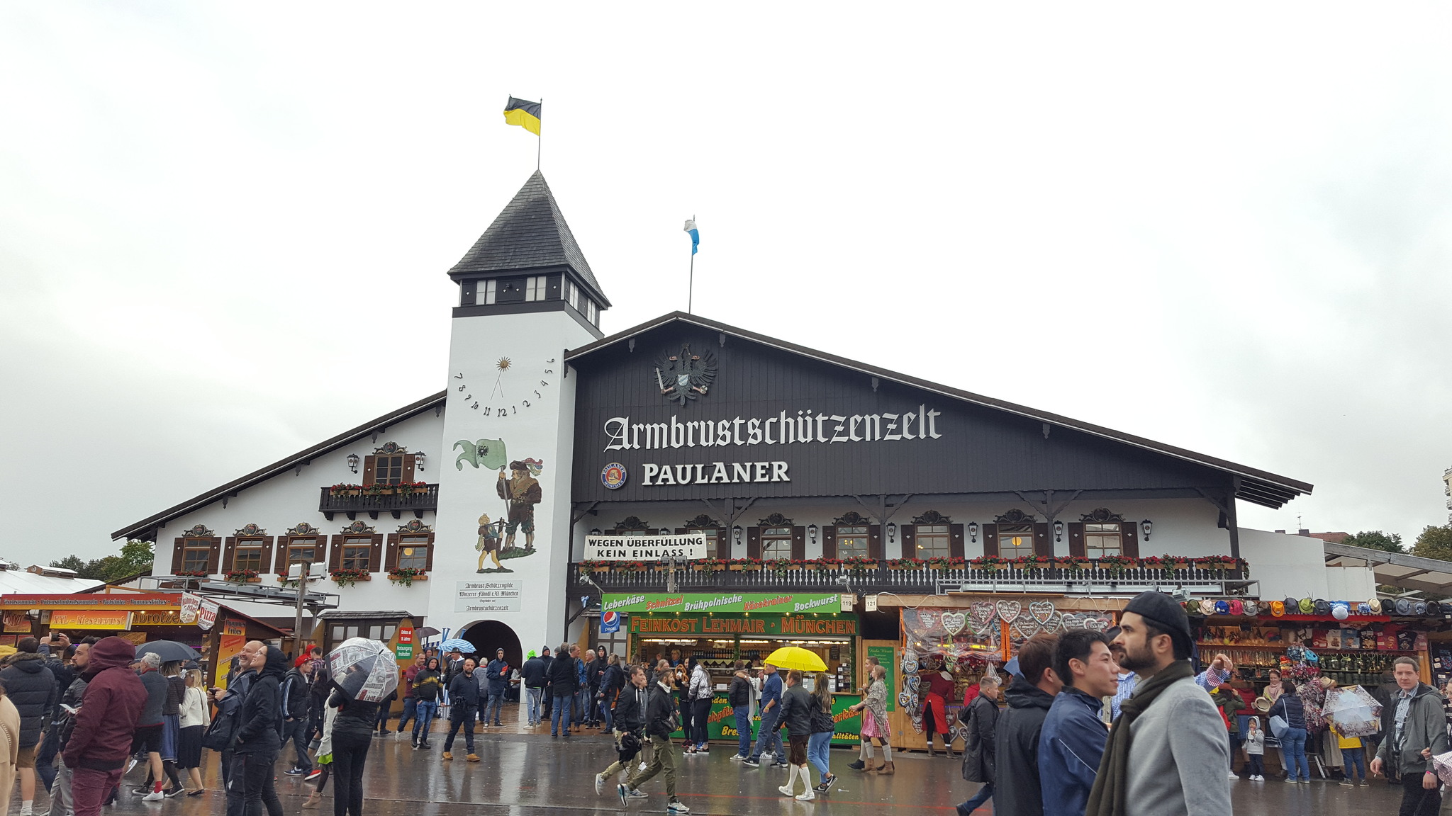 One rainy day or Oktoberfest '19 - My, Adventures, Oktoberfest, Germany, Rain, Longpost