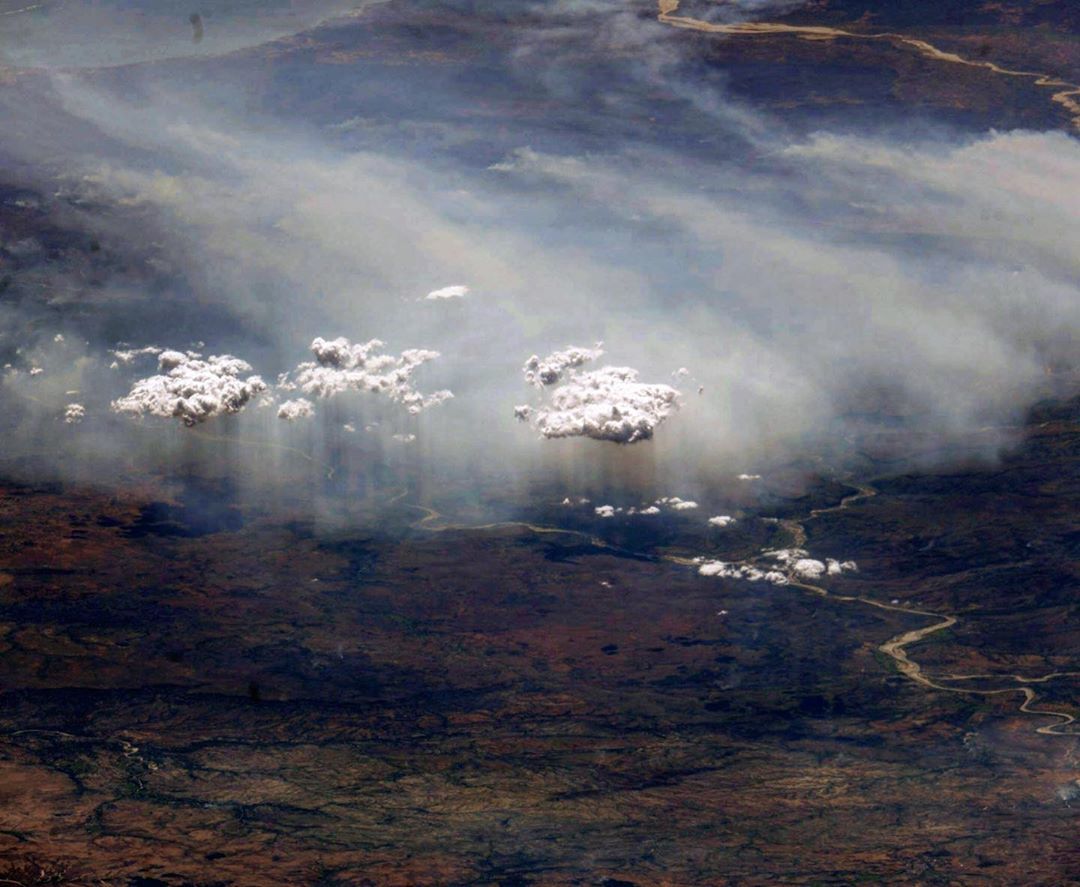 Rain over Madagascar from the ISS - ISS, Rain, Madagascar