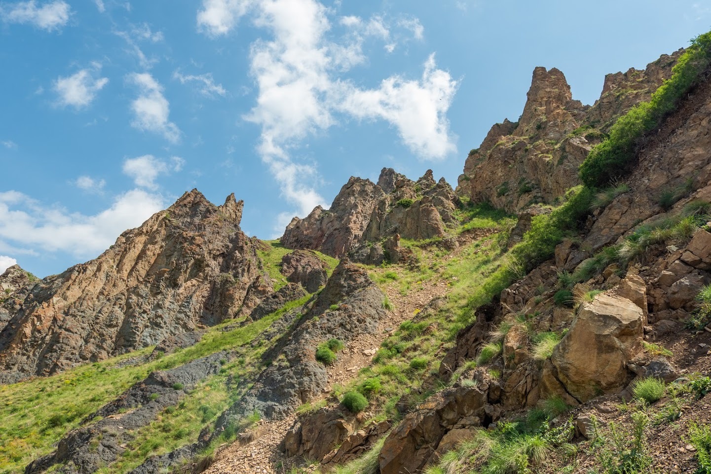 Karabakh landscapes and hot spring. - My, Travels, Nagorno-Karabakh, Armenia, Trip, The photo, Landscape, Longpost