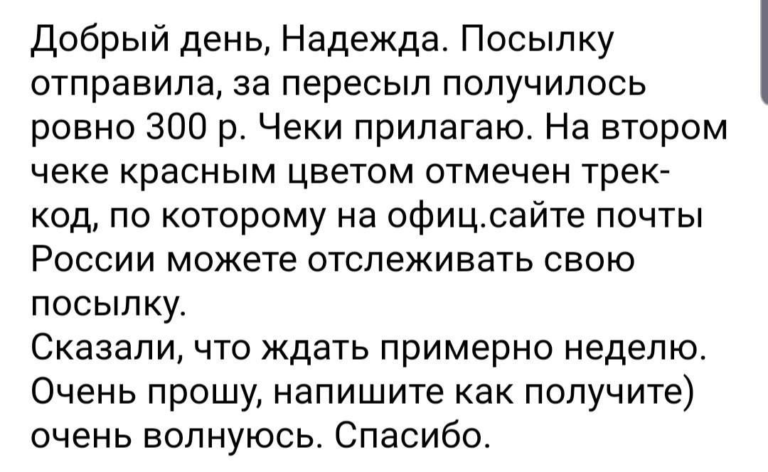 Надежда есть - Моё, Игрушки, Доверие, Почта России, Реальная история из жизни