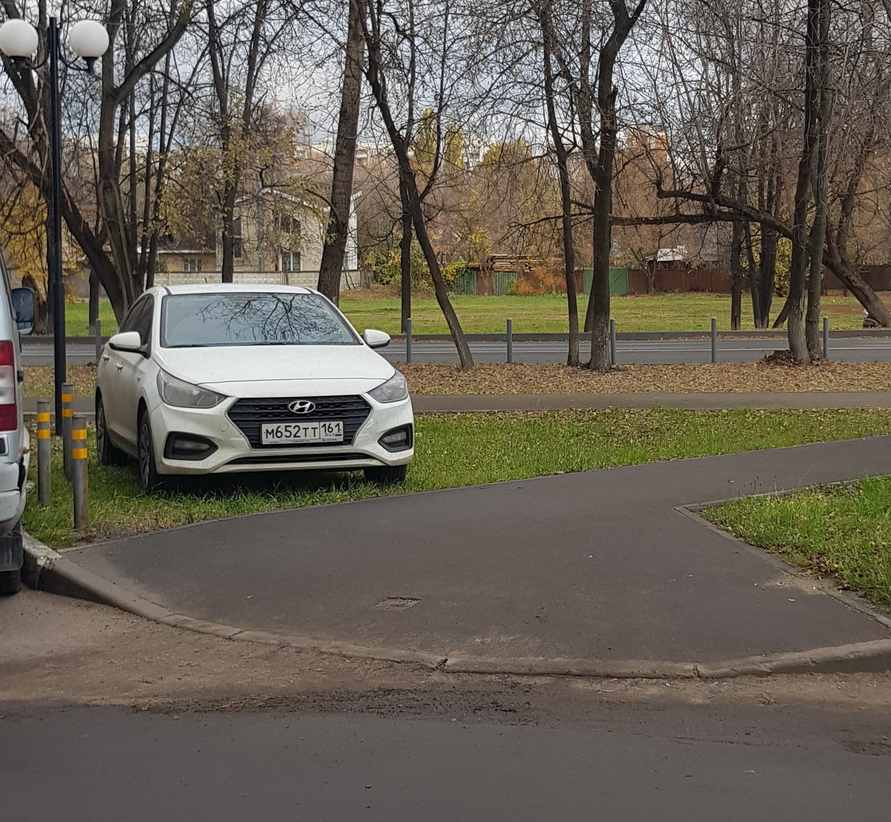 Осеннее обострение - Моё, Автохам, Люберцы, Неправильная парковка