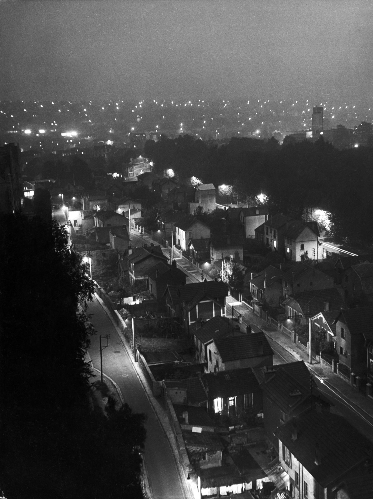 Life in the Parisian suburbs in the 1950s. - Paris, France, The photo, Longpost, Retro