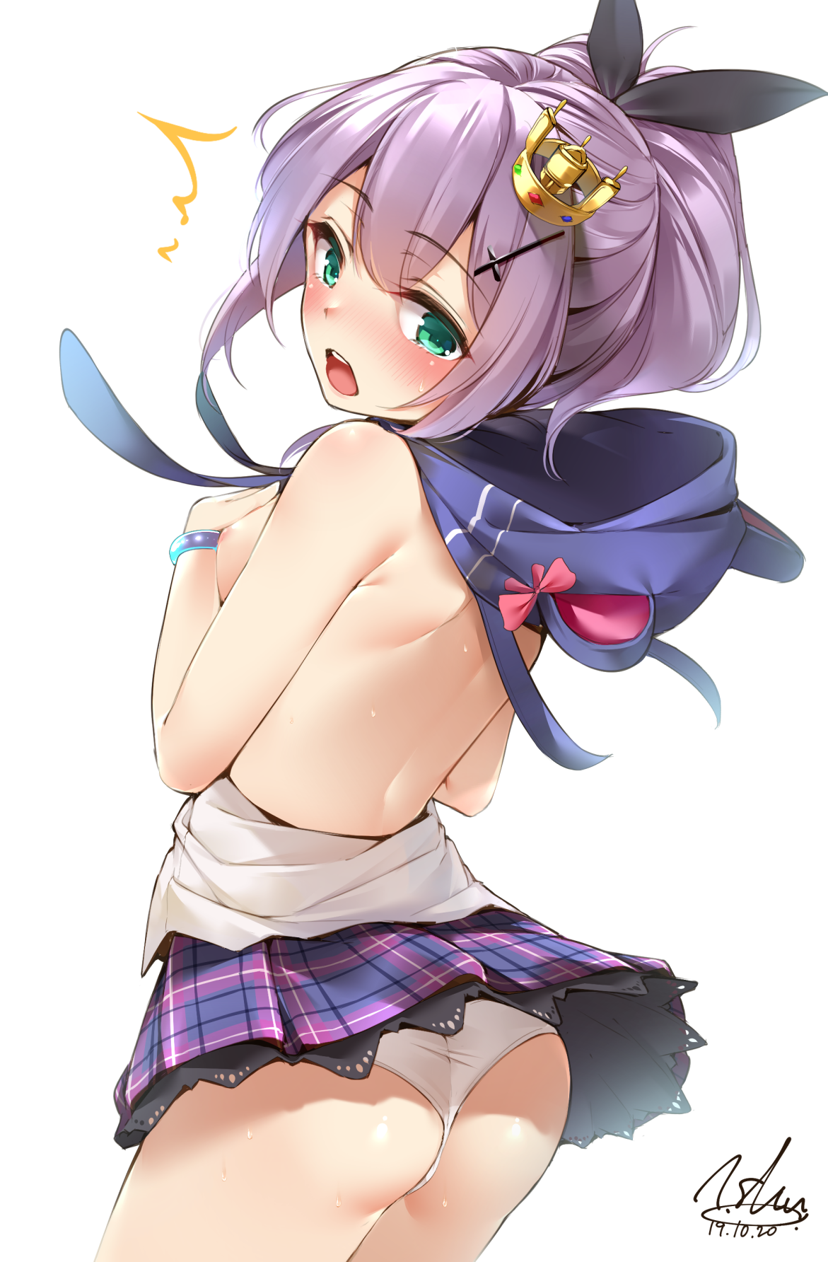 Javelin - NSFW, Azur lane, Javelin, Pantsu, Anime art, Anime, Art