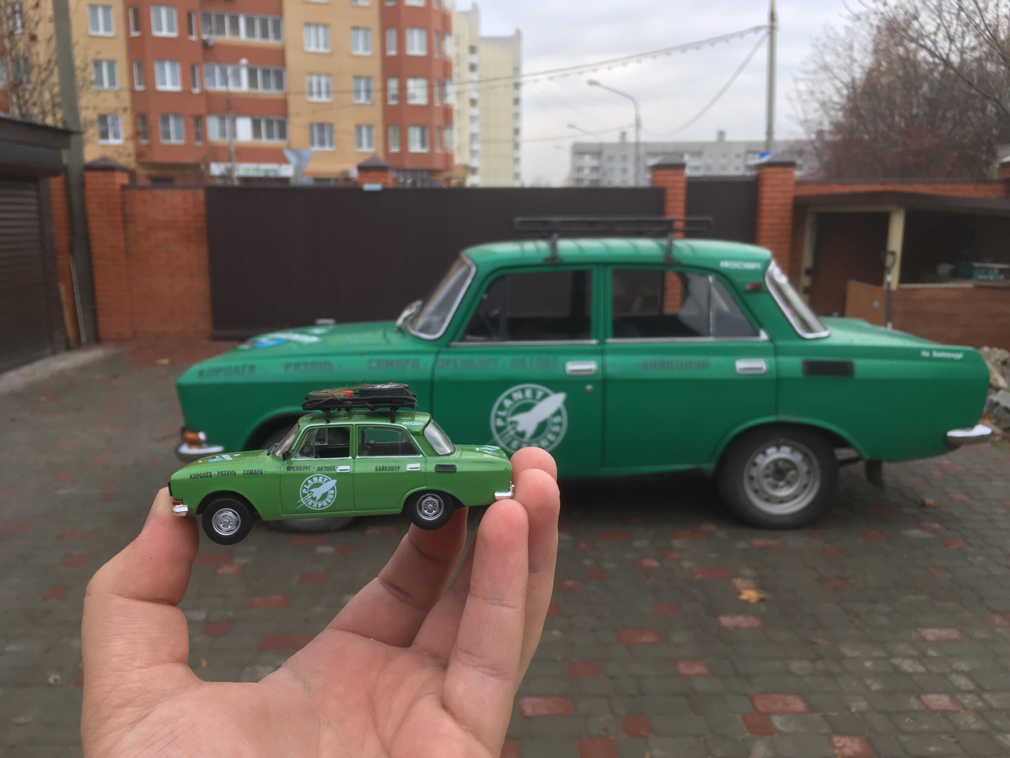 A small copy of Moskvich. The customer is satisfied - Moskvich, Modeling, Longpost, Drive2