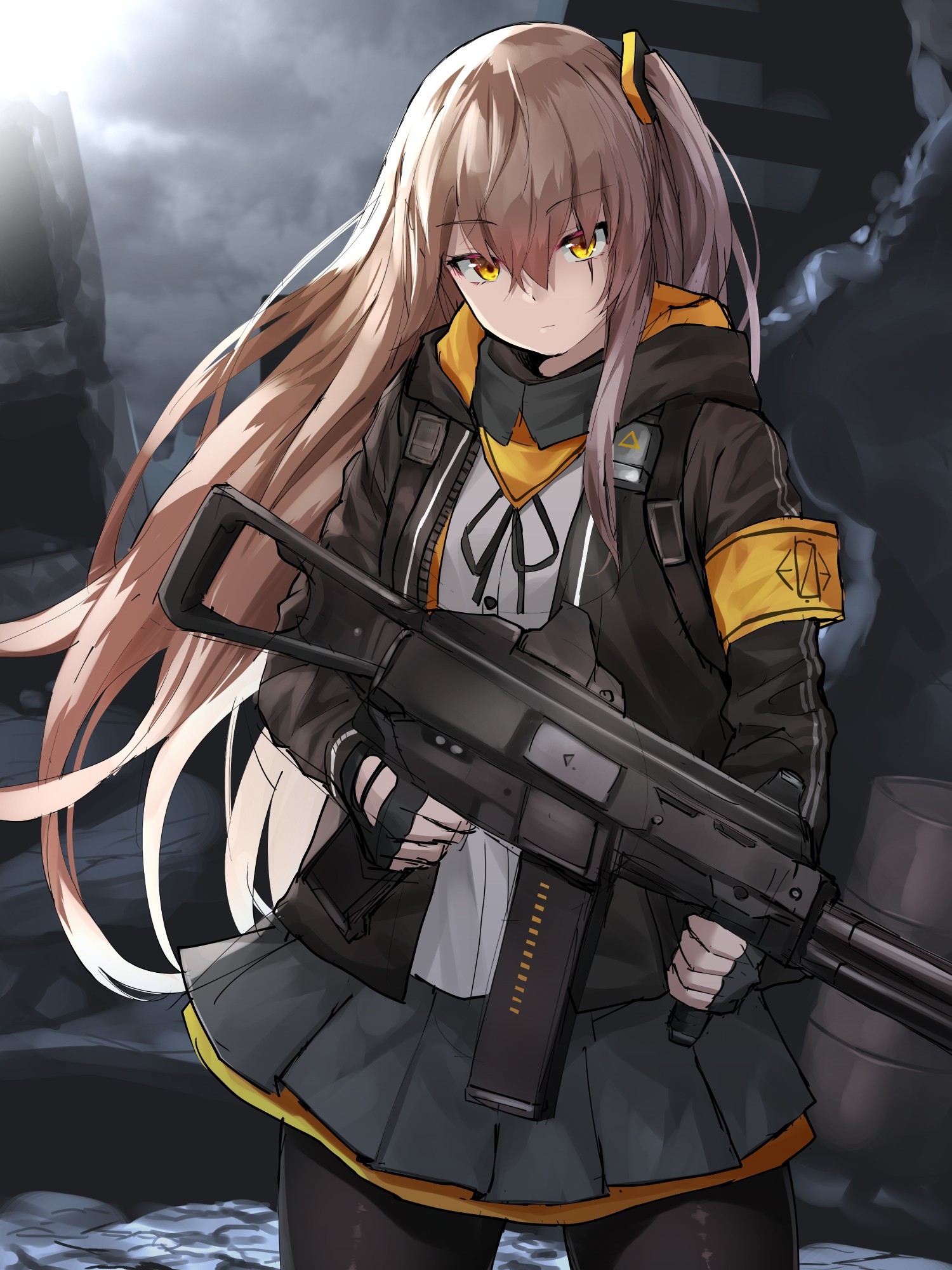 That's what Echelon is - Girls frontline, Ump45, G11, Ar-15, KRISS Vector, M4a1 (Girls Frontline), Anime, Not anime, Longpost