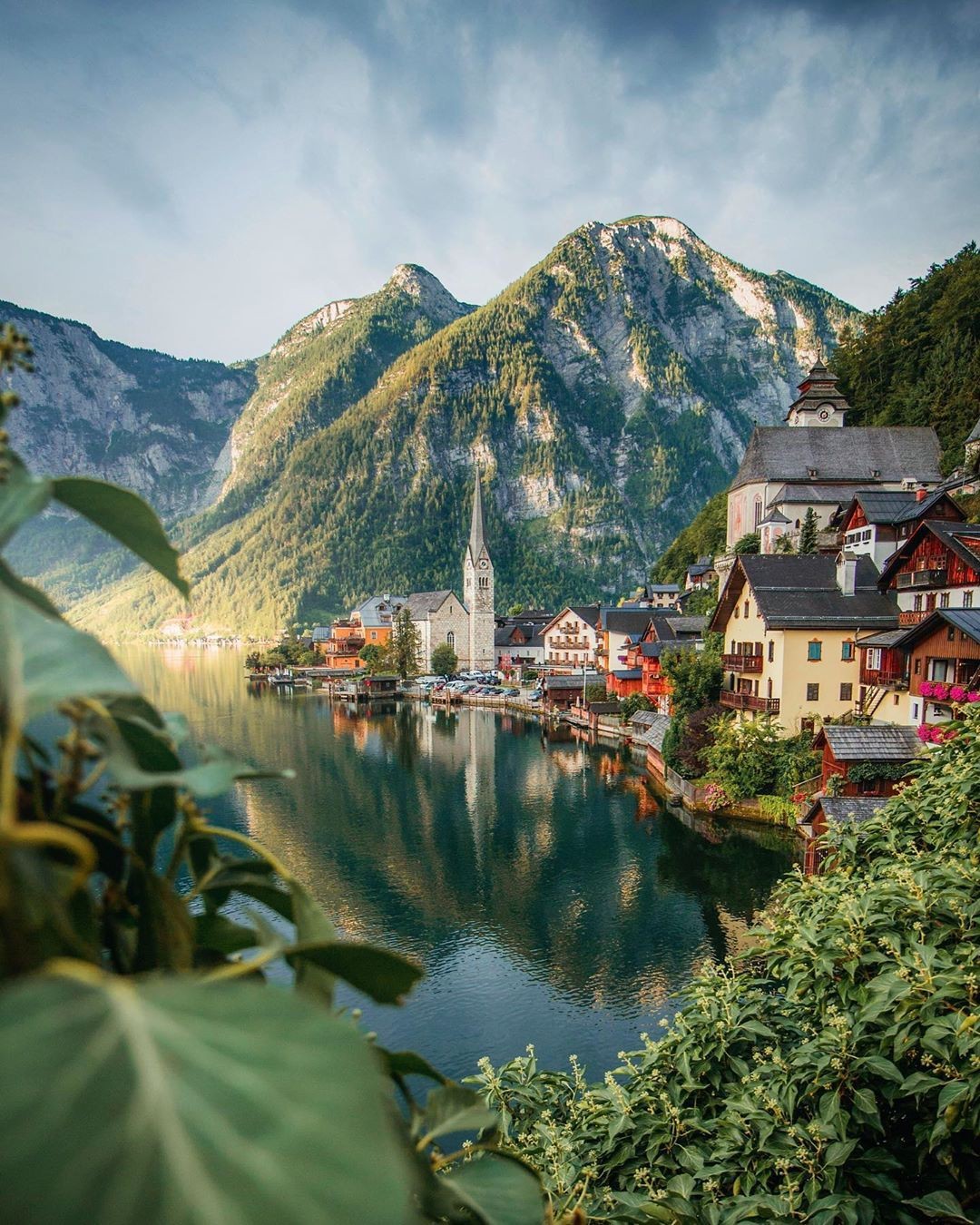 Hallstatt. - Austria, The mountains, Nature, The photo