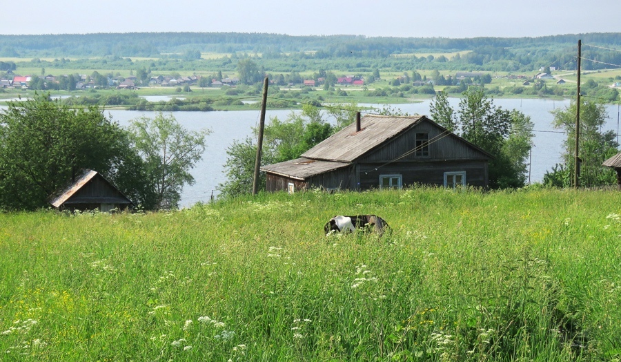 The sad story of one village. Pozhva. The sunken flagship. Part 1 - Pozhva, Story, Kama, Longpost