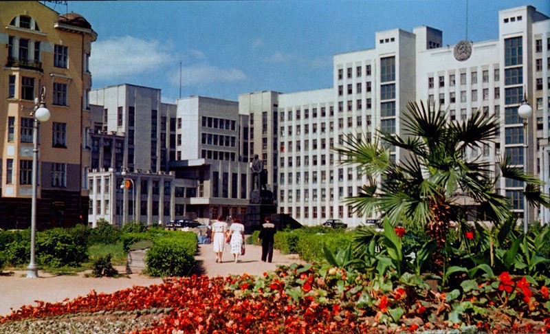 Minsk 1961 - the USSR, Minsk, Longpost