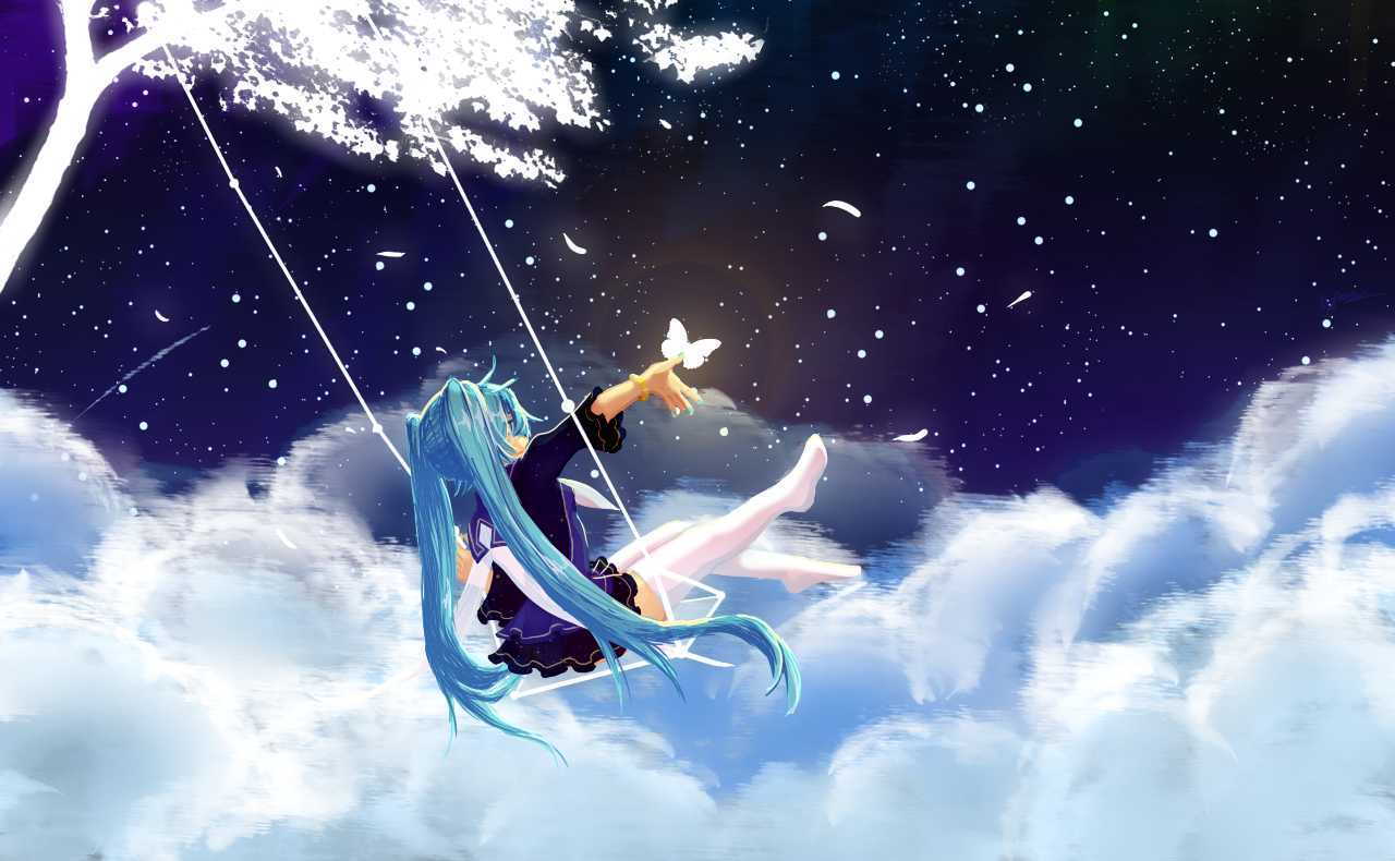 Hatsune Miku - Аниме, Vocaloid, Anime Art, Vocaloid Art, Hatsune Miku, Не аниме