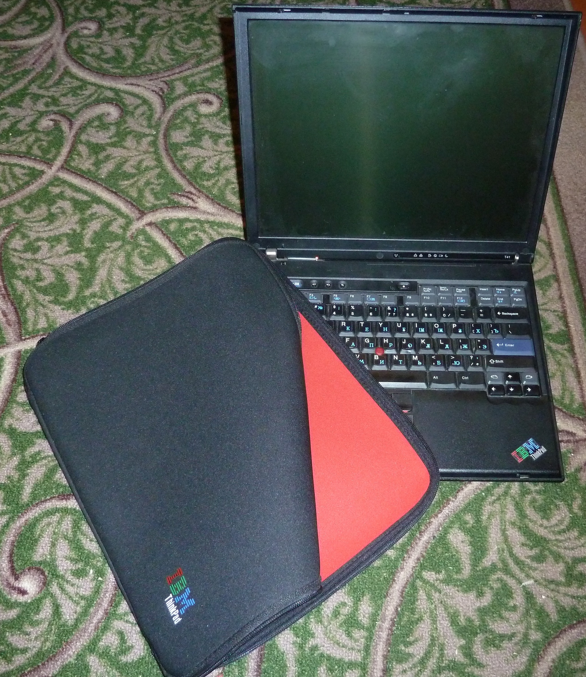 IBM Thinkpad T41. Old, but not obsolete. - My, Ibm, Thinkpad, Longpost, Old school, Computer hardware