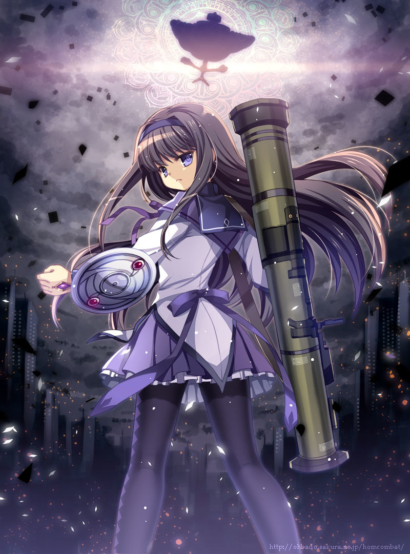 Capura.L - Capural, Anime art, Longpost, Touhou, Mahou Shoujo Madoka Magica, Anime