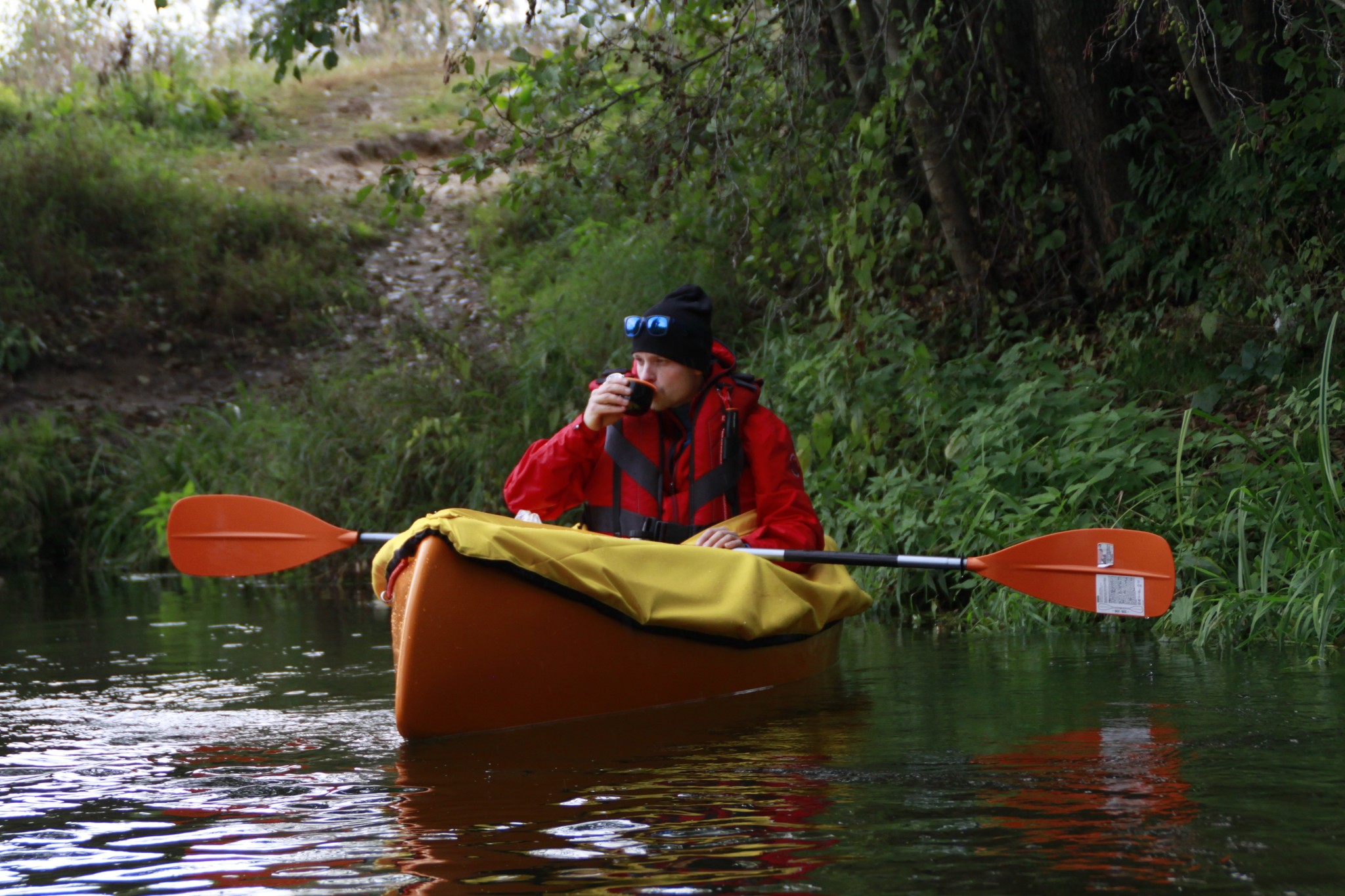 How do you spend your weekend? - My, Kovrov, Kayak, The photo, Klyazma, Travels, Arkuda