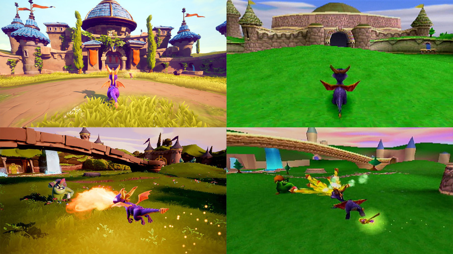 Spyro 1998 vs 2019 - Spyro, Spyro Reignited Trilogy, Games, Playstation, Longpost