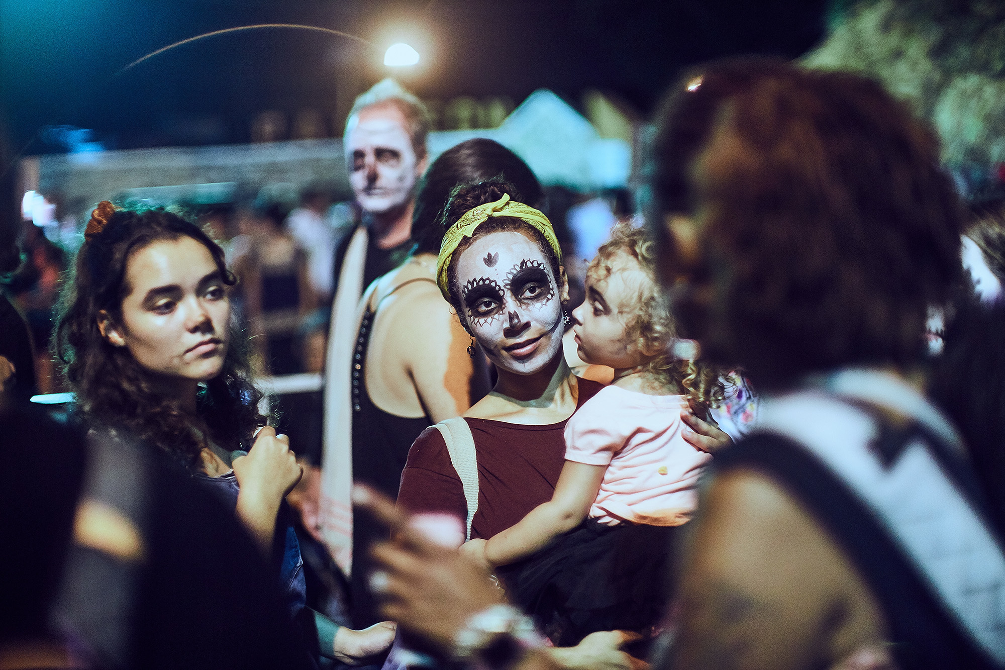 Day of the Dead in Mexico - My, Mexico, Central America, The photo, Night, The day of the Dead, Longpost