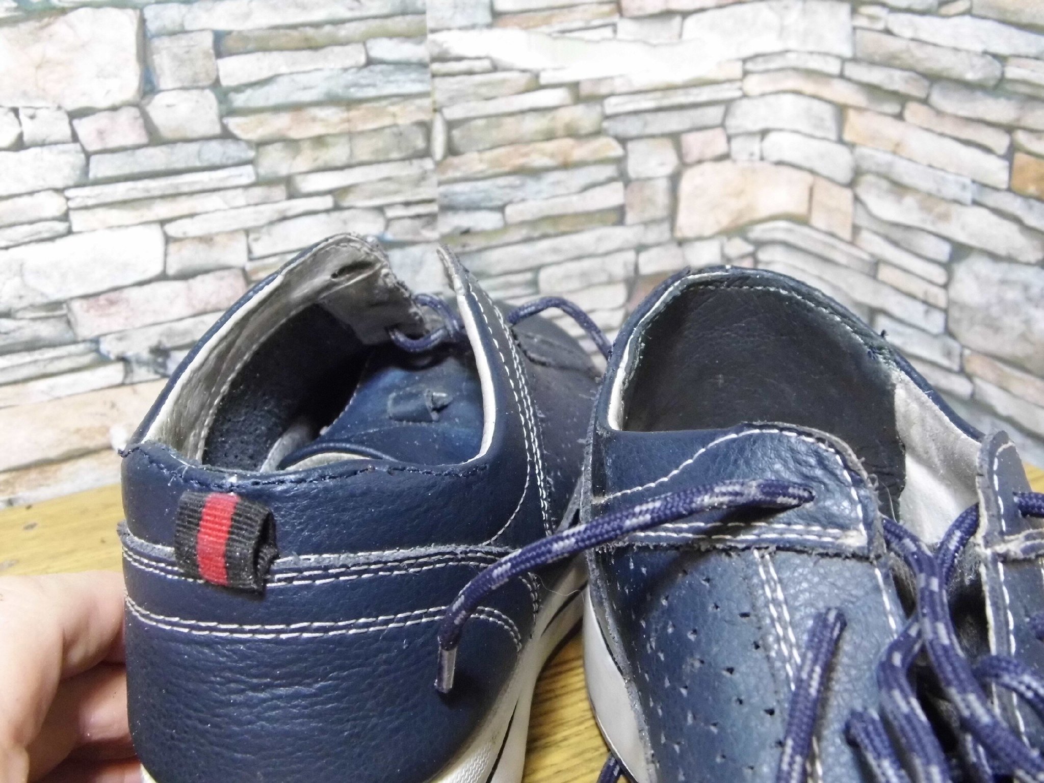 If the lining on the heels is torn - - My, Shoe repair, Work, Longpost