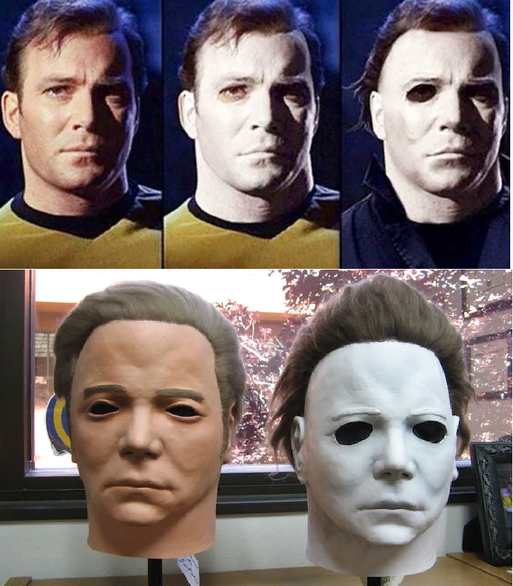 Halloween mask - My, Star trek, William Shatner, Halloween, Mask, Longpost, Translated by myself, Celebrities