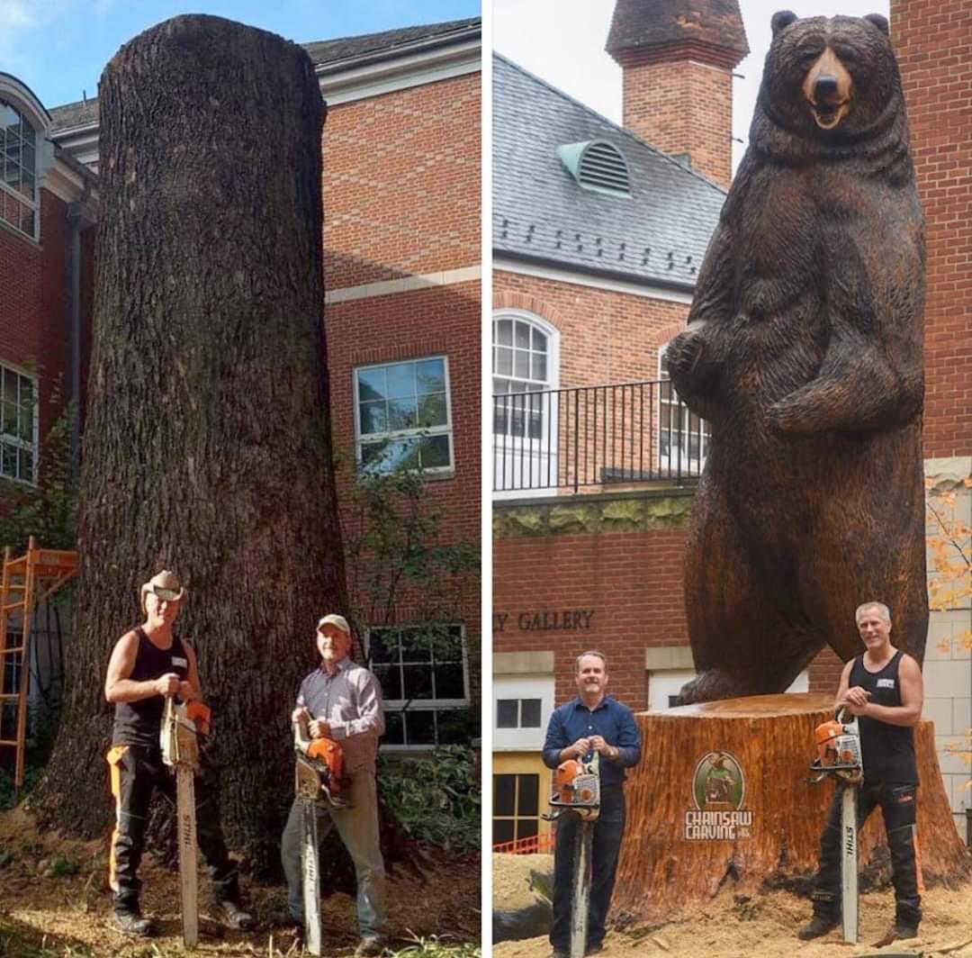 Wood carving - Wood carving, The Bears