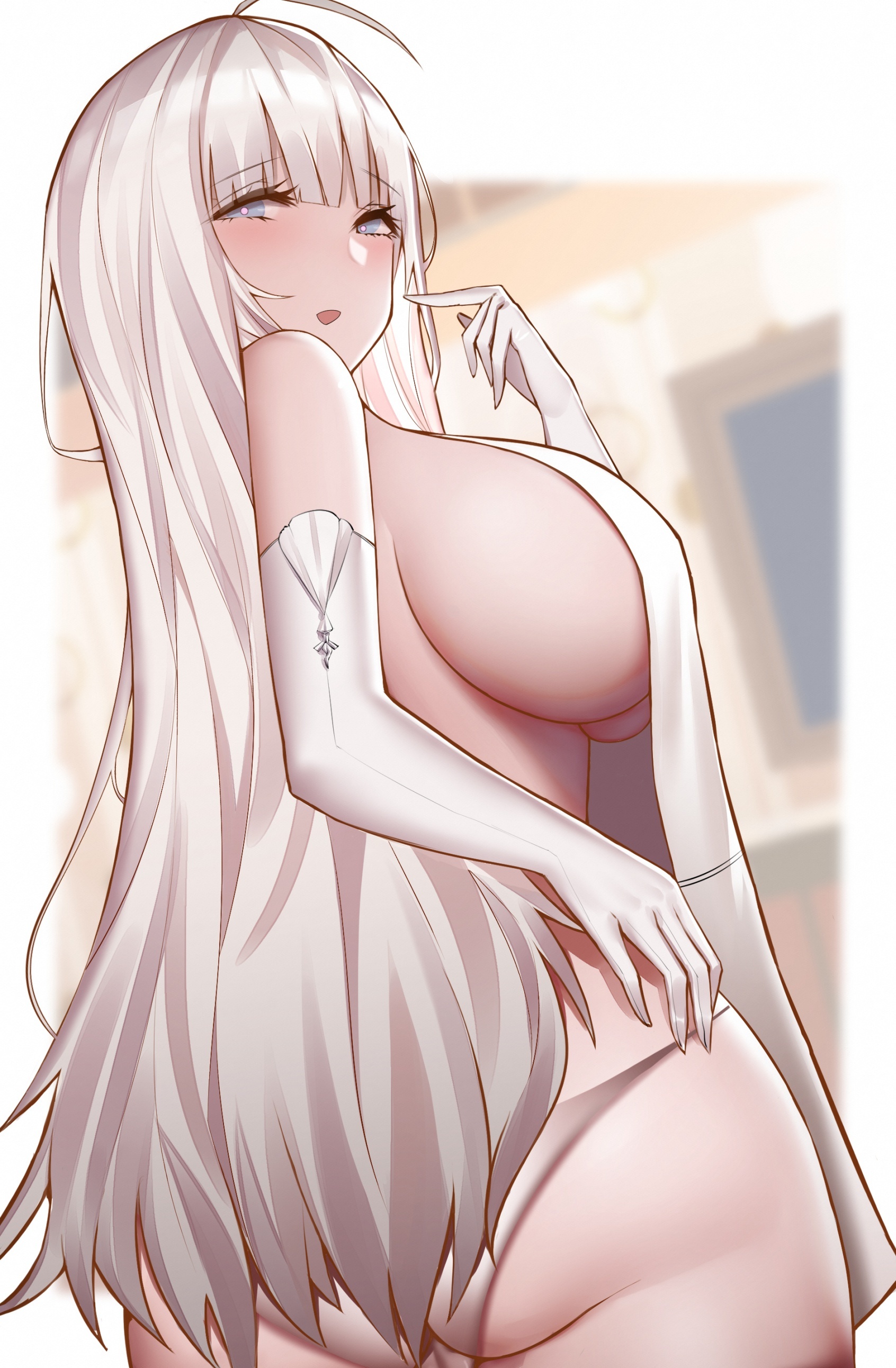 Illustrious - NSFW, Azur lane, Illustrious (Azur Lane), Sugoi dekai, Anime art, Anime, Art