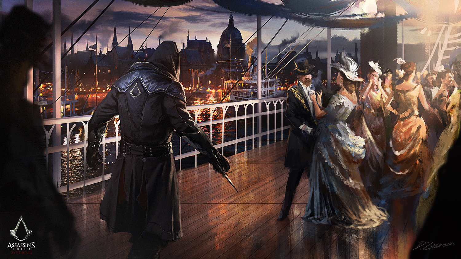 Concept art for the game Assassin's Creed Syndicate - Assassins creed, Concept Art, Computer games, Deviantart, Longpost, Darek Zabrocki