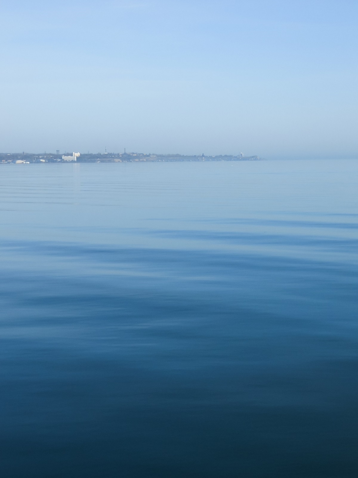 November 8. Embankment - My, The photo, Crimea, Kerch, Sea, Fog, Longpost