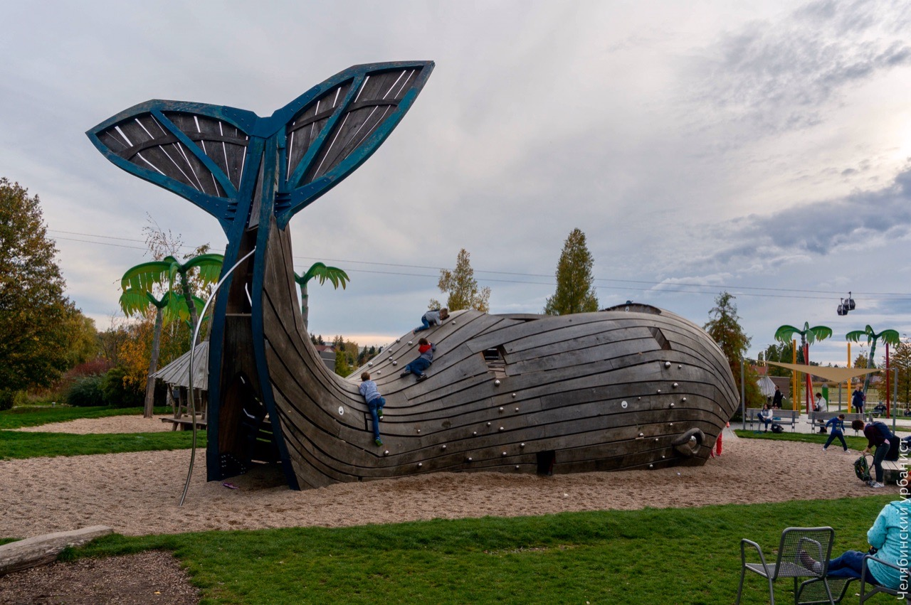 Children's playground in Berlin - My, Chelyabinsk urbanist, Berlin, Germany, Playground, Architecture, Beautification, Longpost