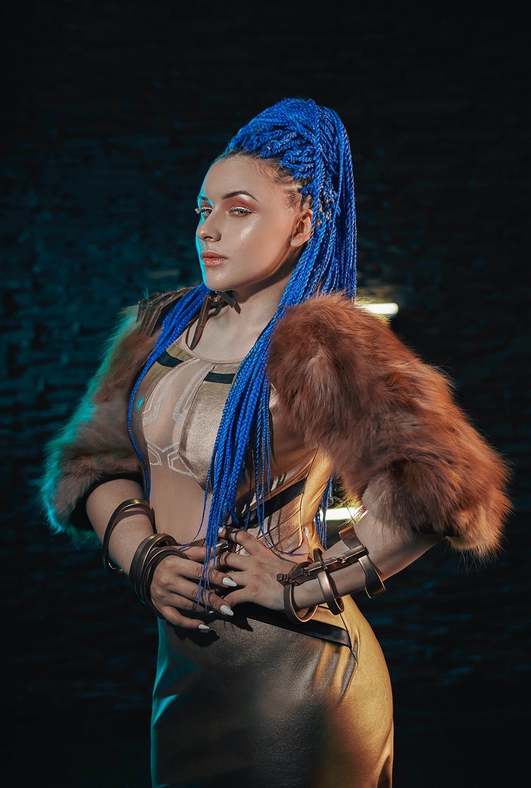 Cyberpunk 2077 Neokitsch Diva - My, Cyberpunk 2077, Cosplay, Longpost