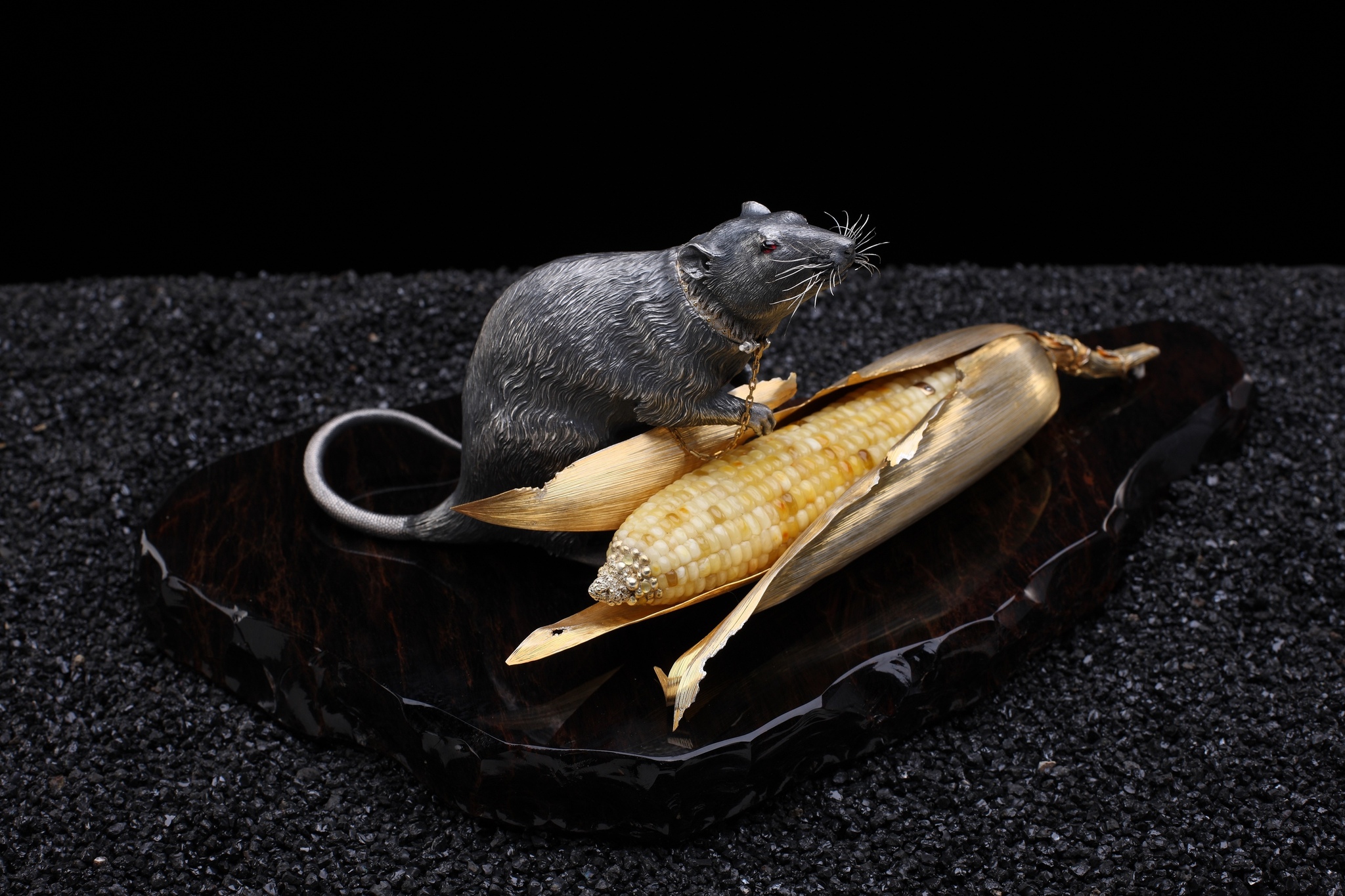 Knife - corn - Knife, Art, Master, Unusual, Corn, Amber, Longpost