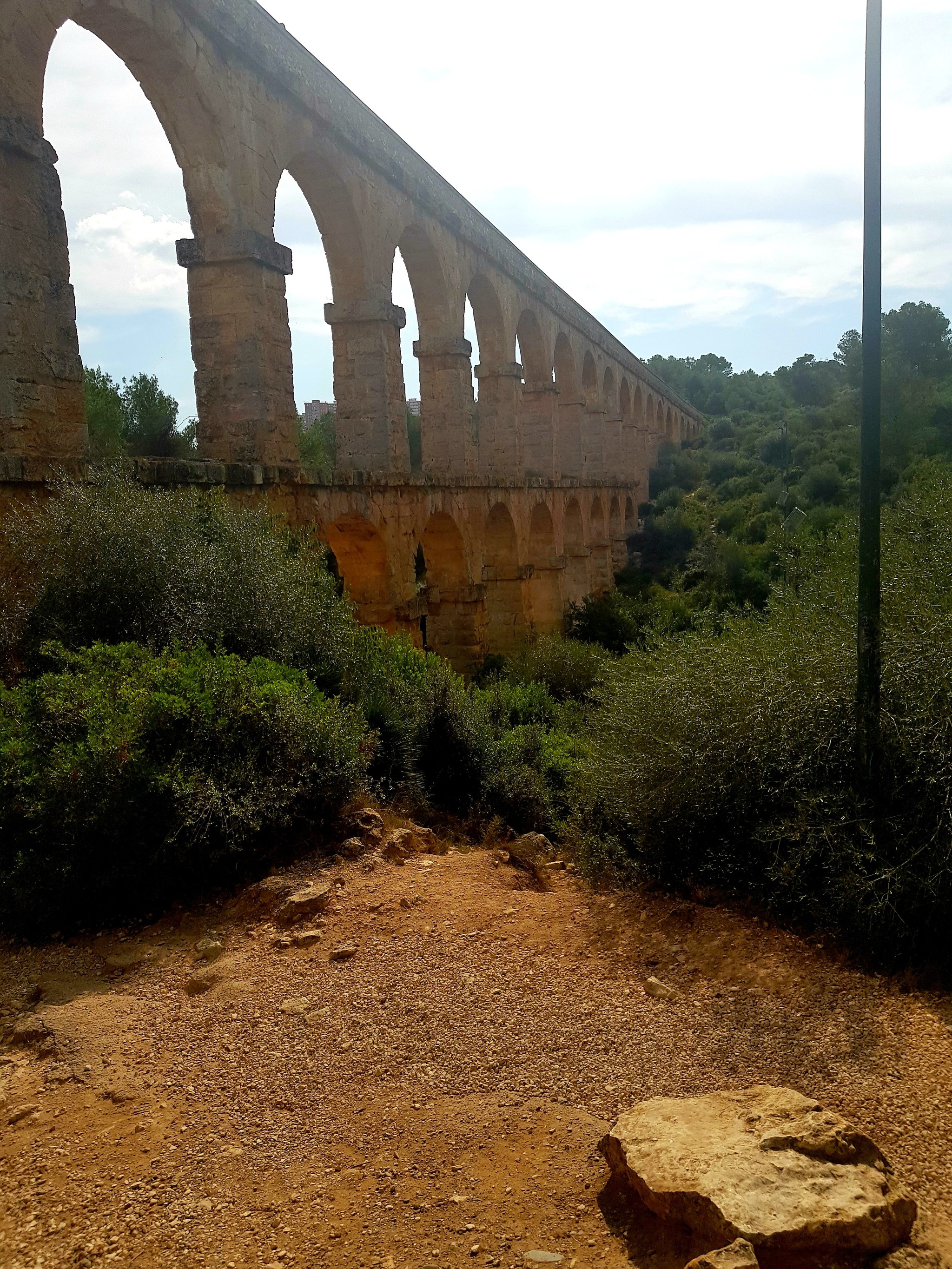 Spain. Tarragona, aqueduct. Day 2. - My, Travels, Spain, Barcelona (city), Tarragona, Aqueduct, Longpost