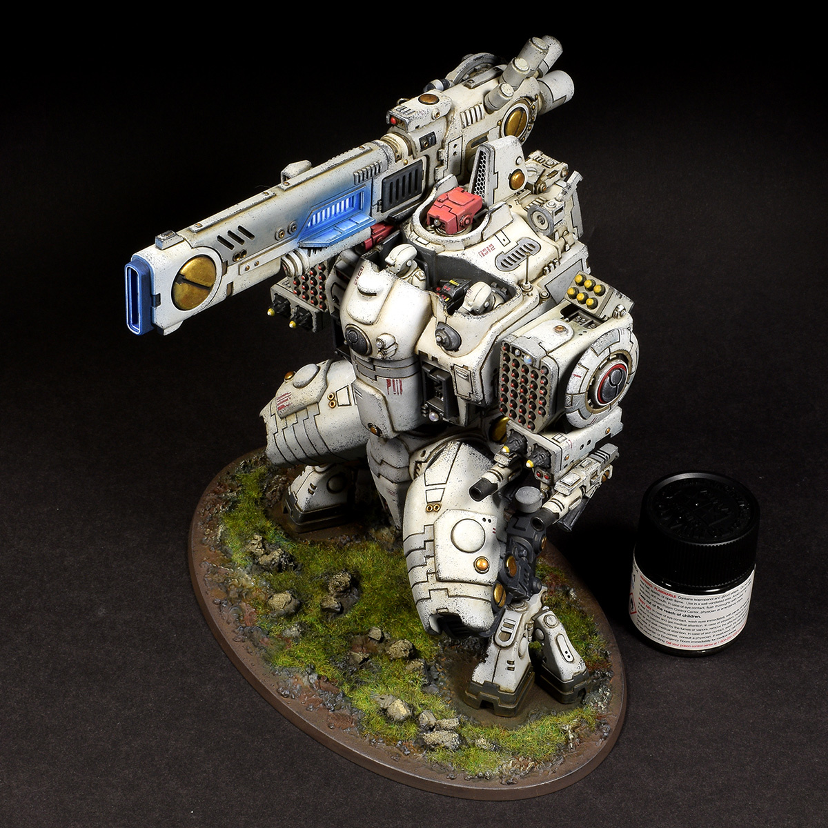 KV128 STORMSURGE, Warhammer 40k | - Моё, Моделизм, Warhammer 40k, Миниатюра, Wh miniatures, Длиннопост, Tau