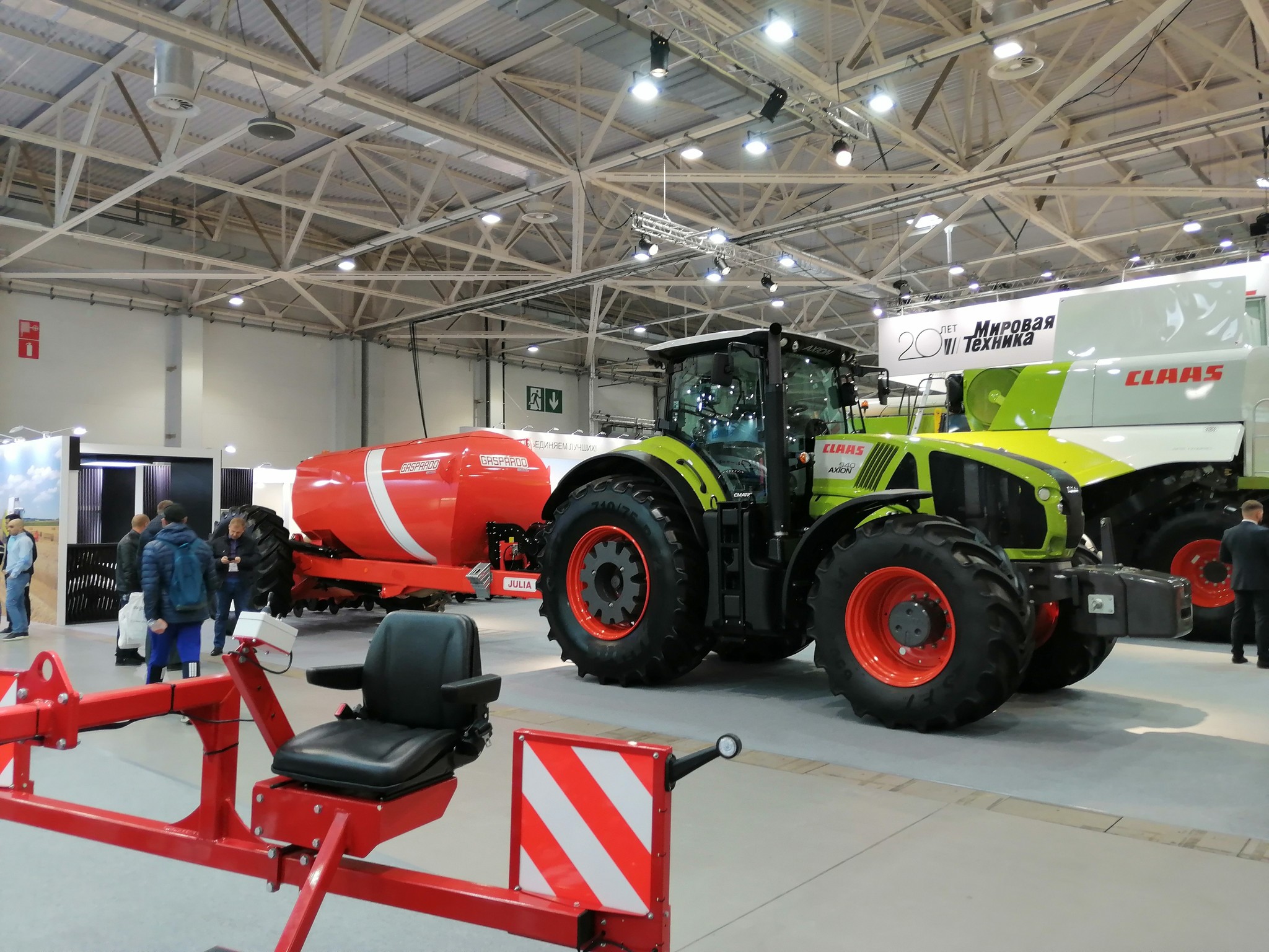 Exhibition YugAgro - 2019 - My, Сельское хозяйство, Agronomy, Technologies, Exhibition, Krasnodar, Tractor, Combine harvester, Video, Longpost