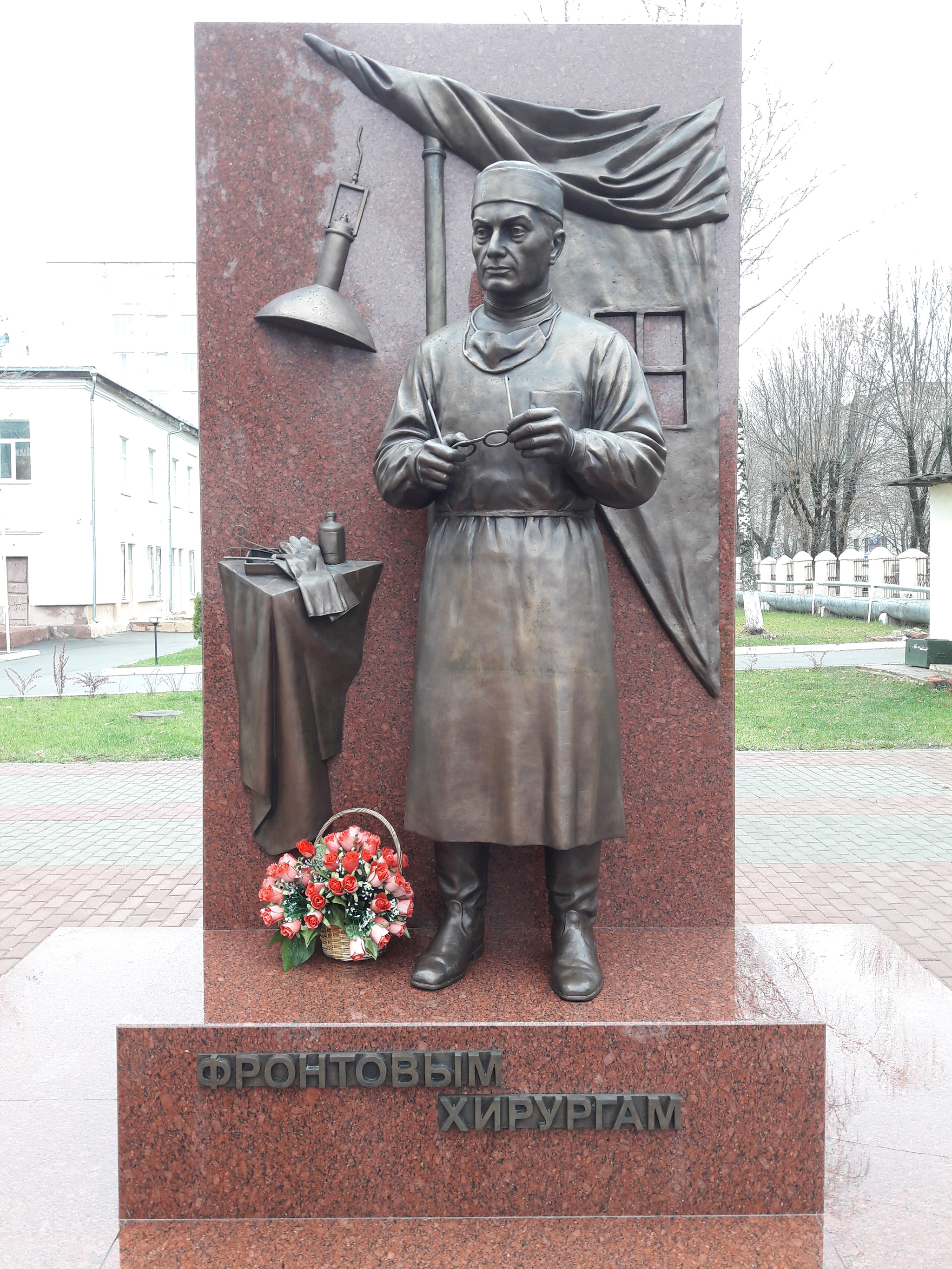 Monument to frontline surgeons - My, Monument, The Great Patriotic War, Longpost, Surgeon, Kaluga, The photo