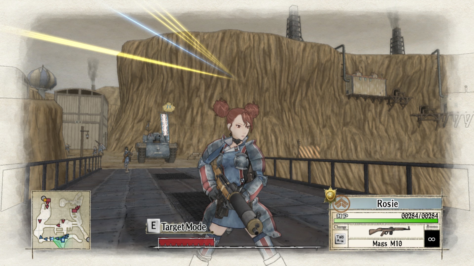 Valkyria Chronicles или война – дело молодых. | Пикабу